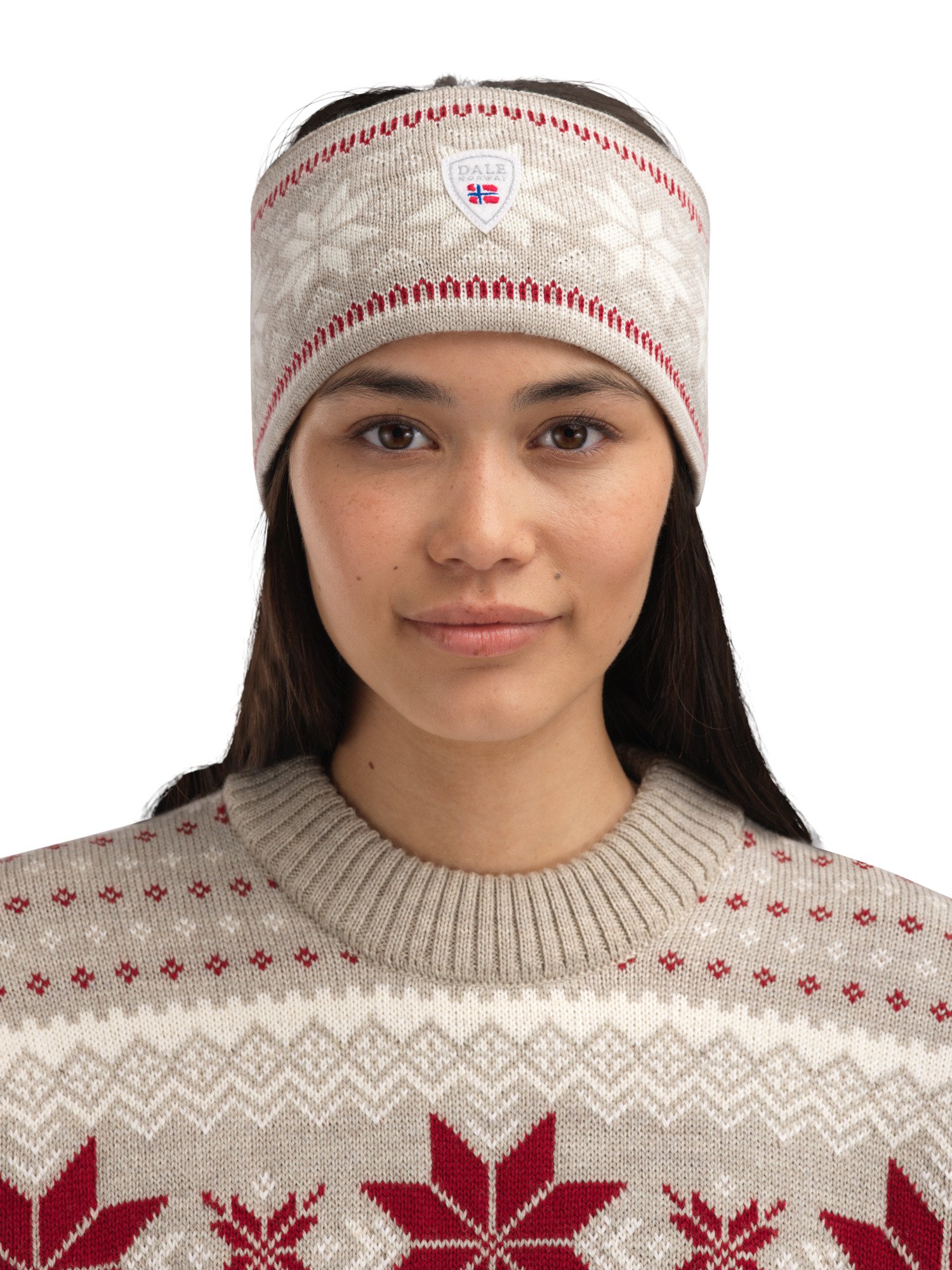 Garmisch Headband - Merino Wool Sand Offwhite