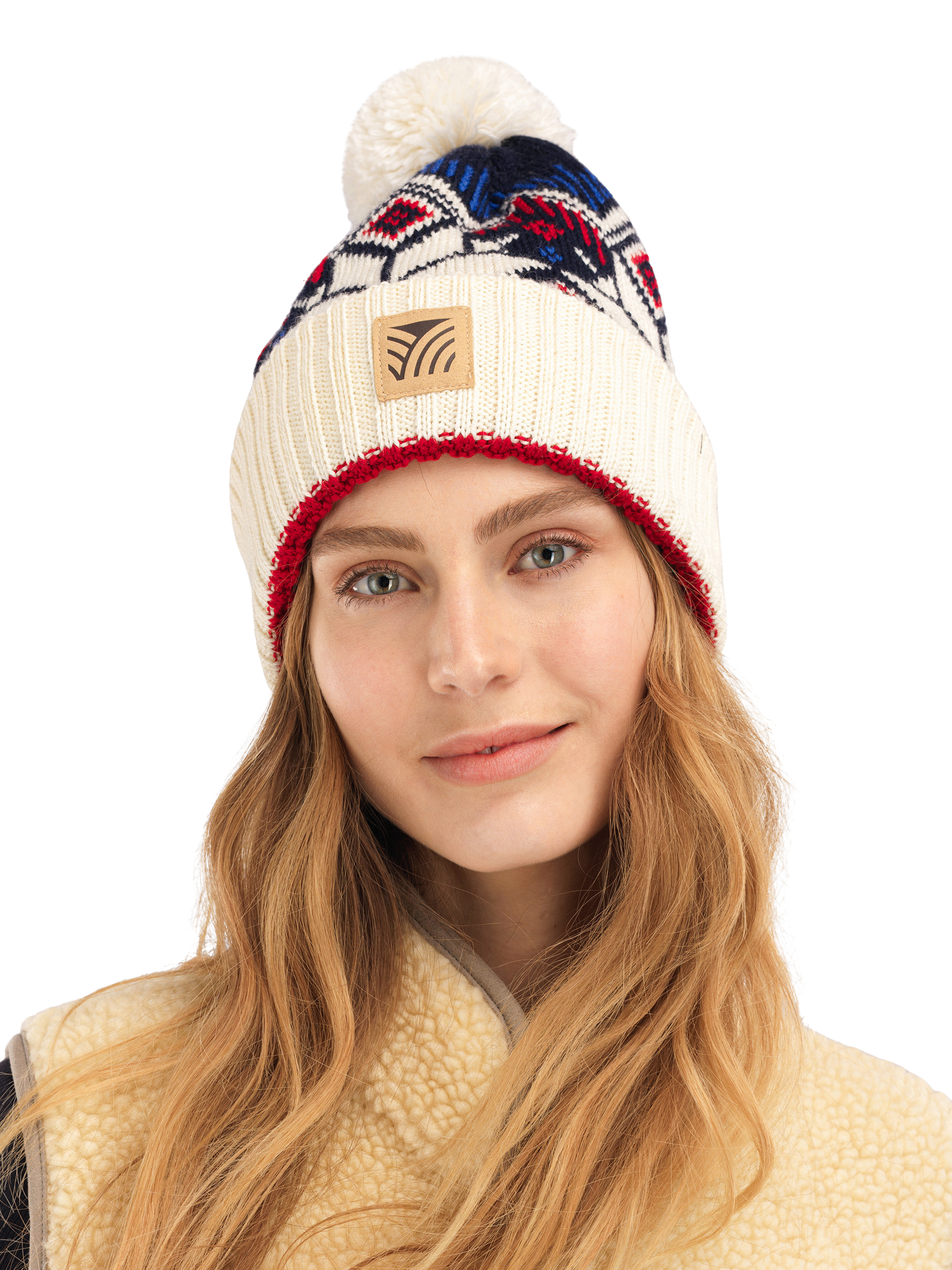 Vilja unisex wool hat  Navy