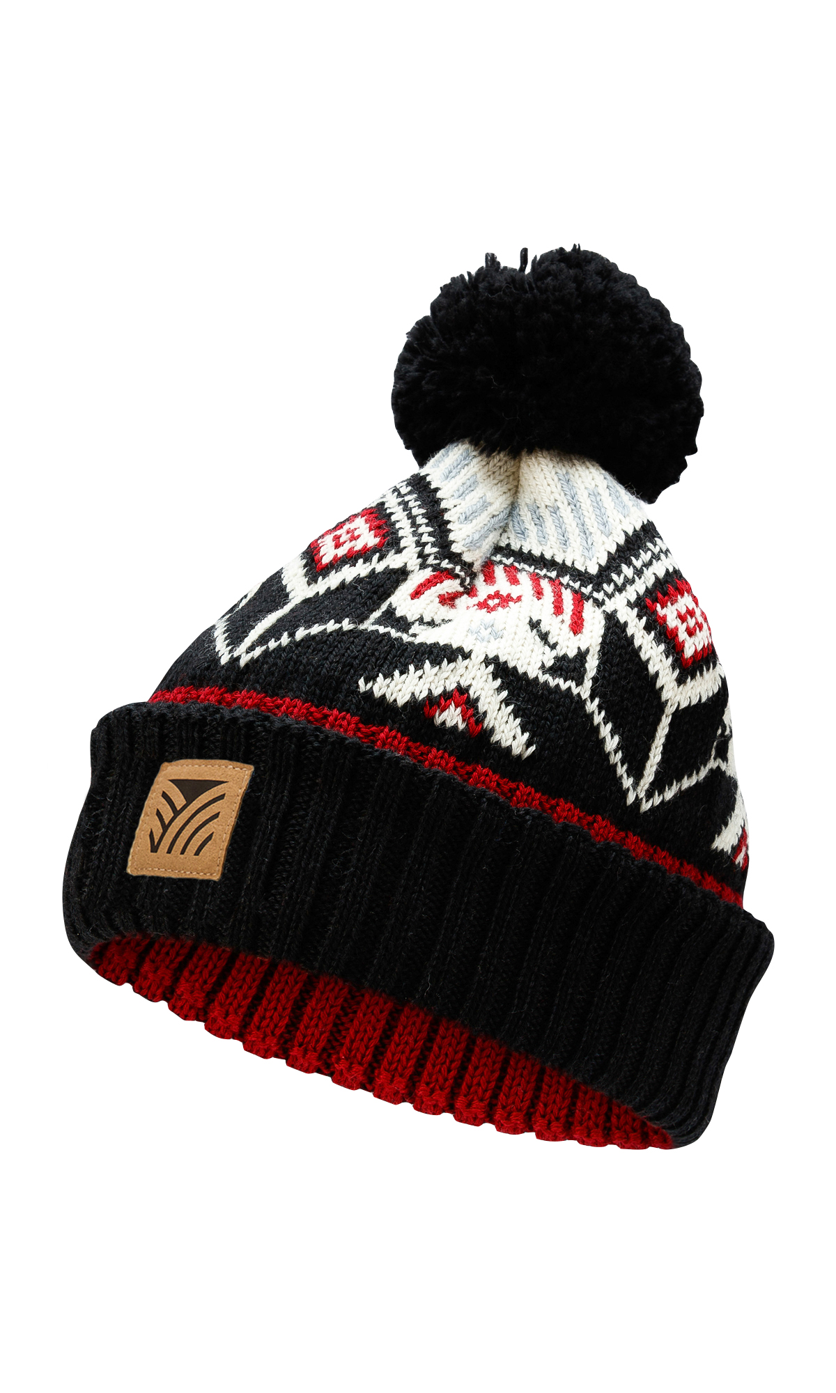 Vilja unisex wool hat  Black