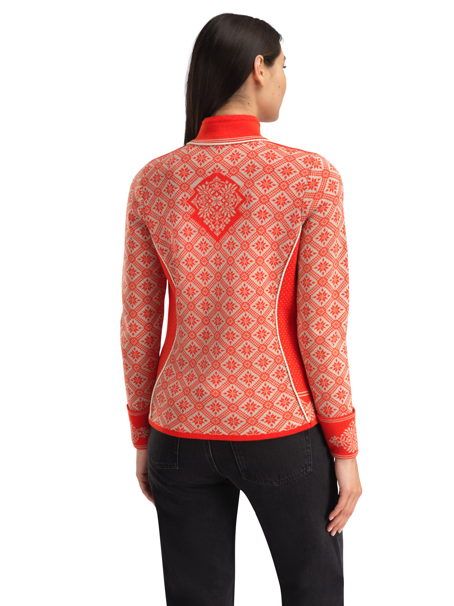 Christiania Women's Jacket - Merino Wool Roth red Sand