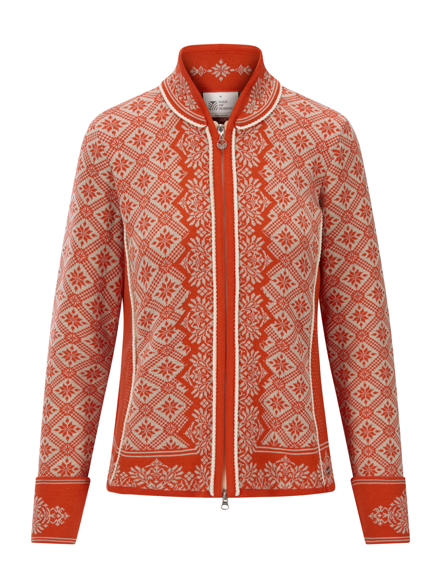 Christiania Women's Jacket - Merino Wool Roth red Sand