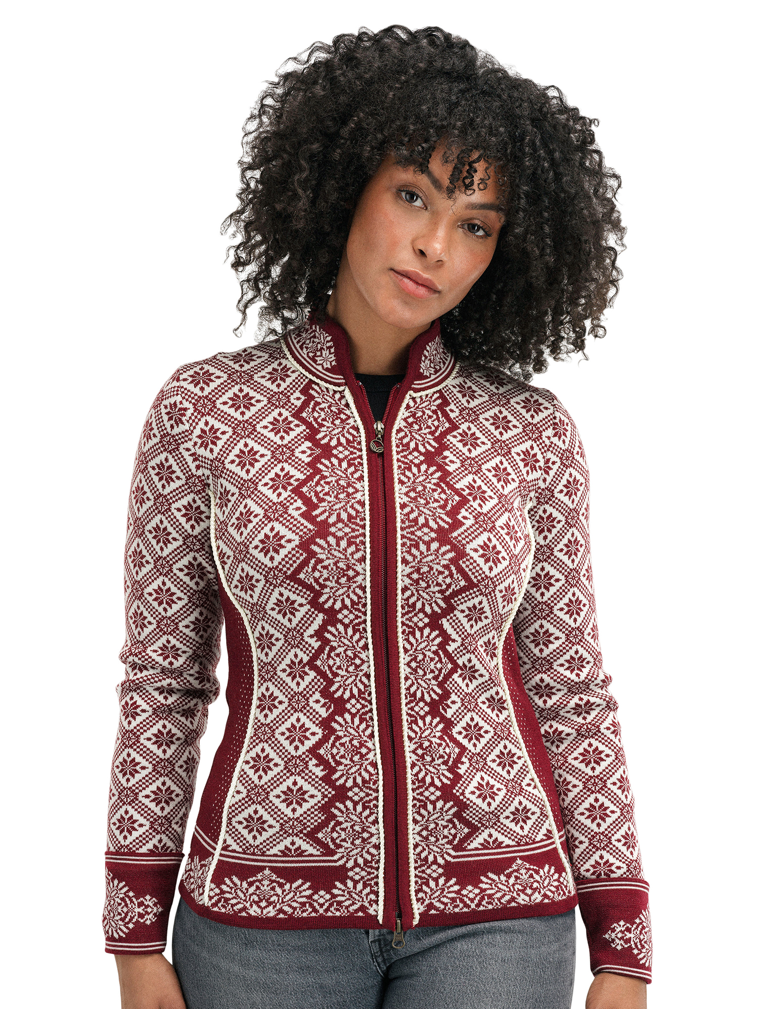 Christiania Women's Jacket - Merino Wool Rubymel. Offwhite