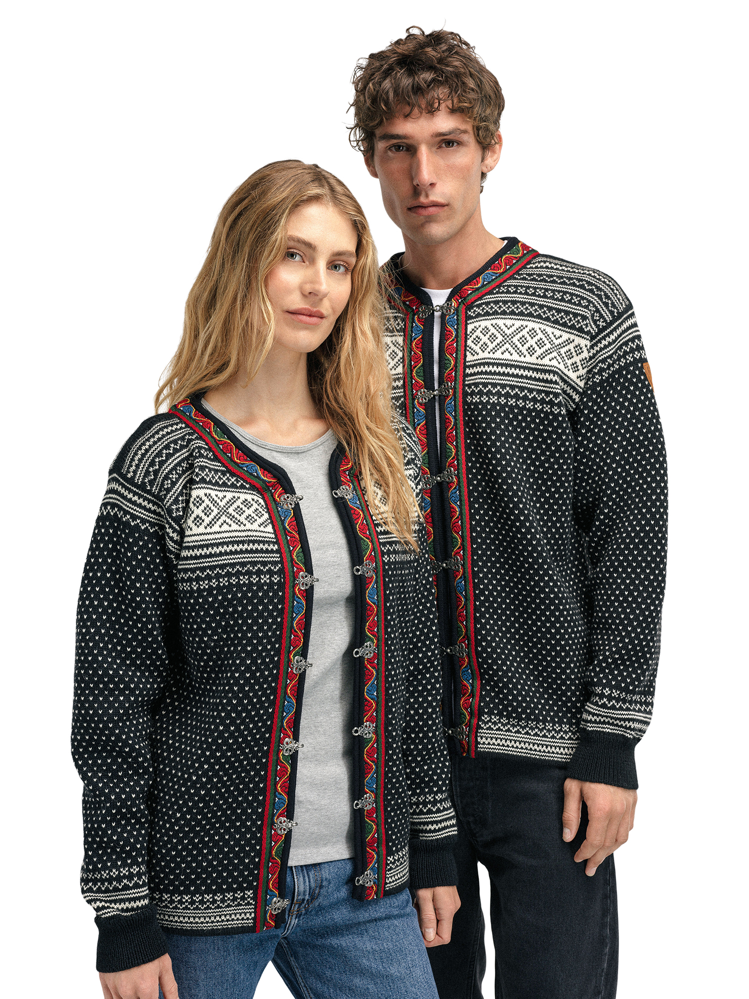 Setesdal Jacket Unisex Black Offwhite Dale of Norway Dale of Norway