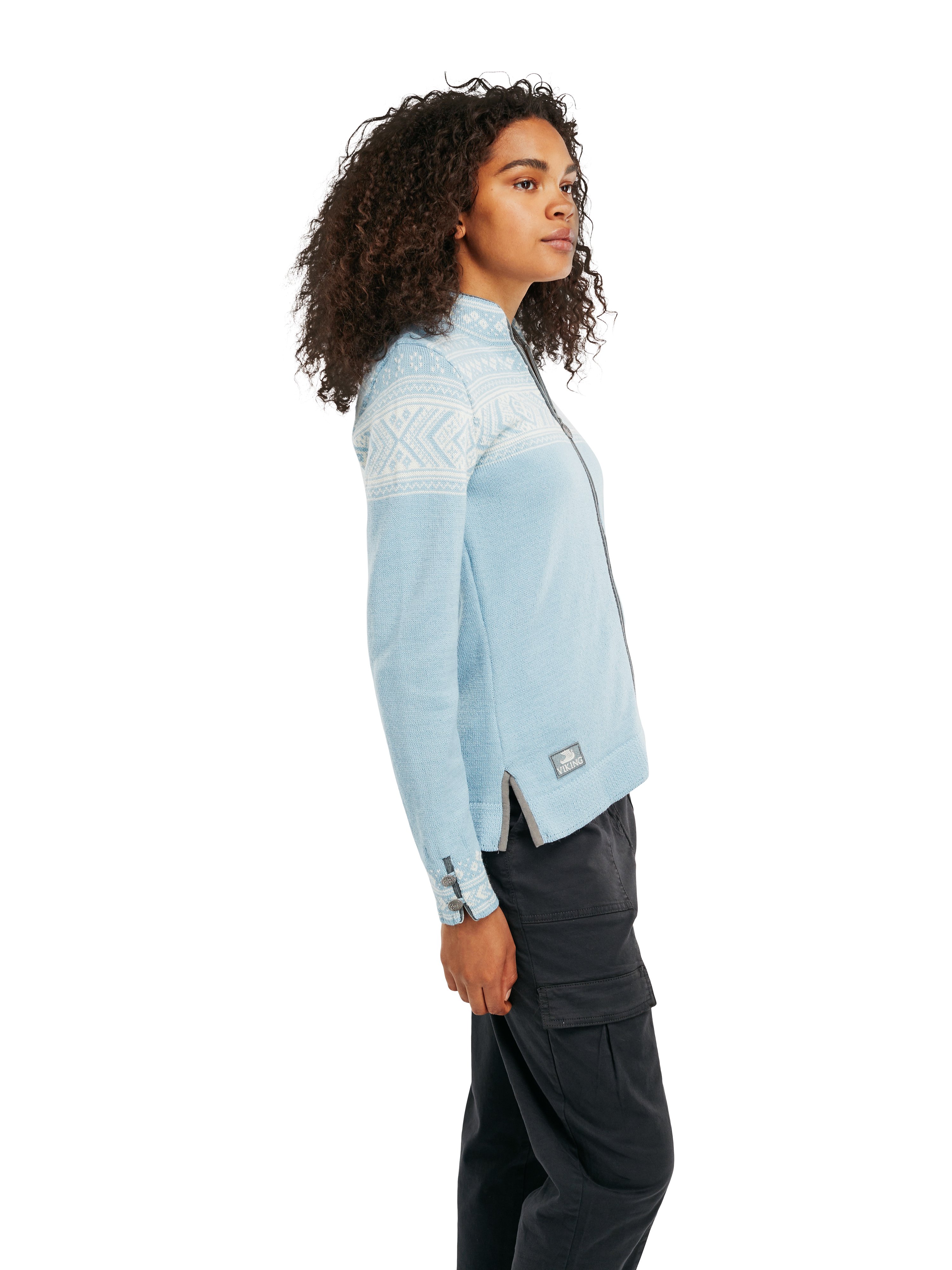 Viking Karine Ice Blue Offwhite