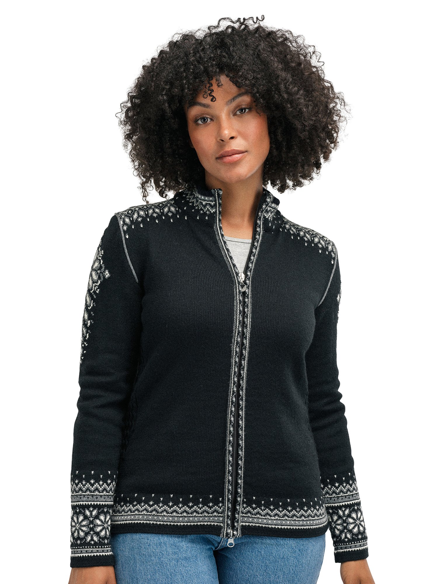 140th Anniversary Jacket Women Black Dale of Norway Dale of Norway