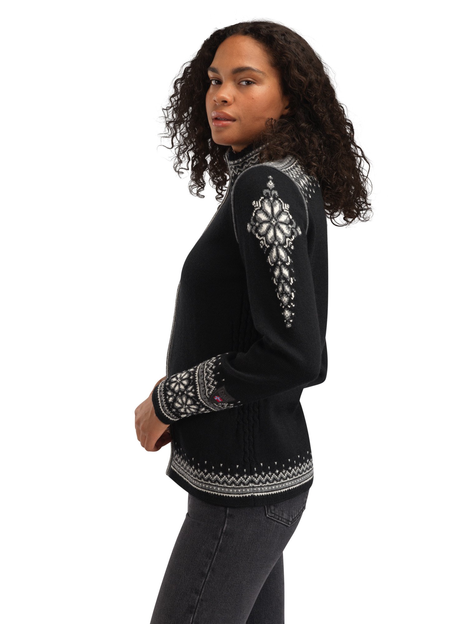 140th Anniversary Jacket - Women - Black - Dale of Norway - Dale