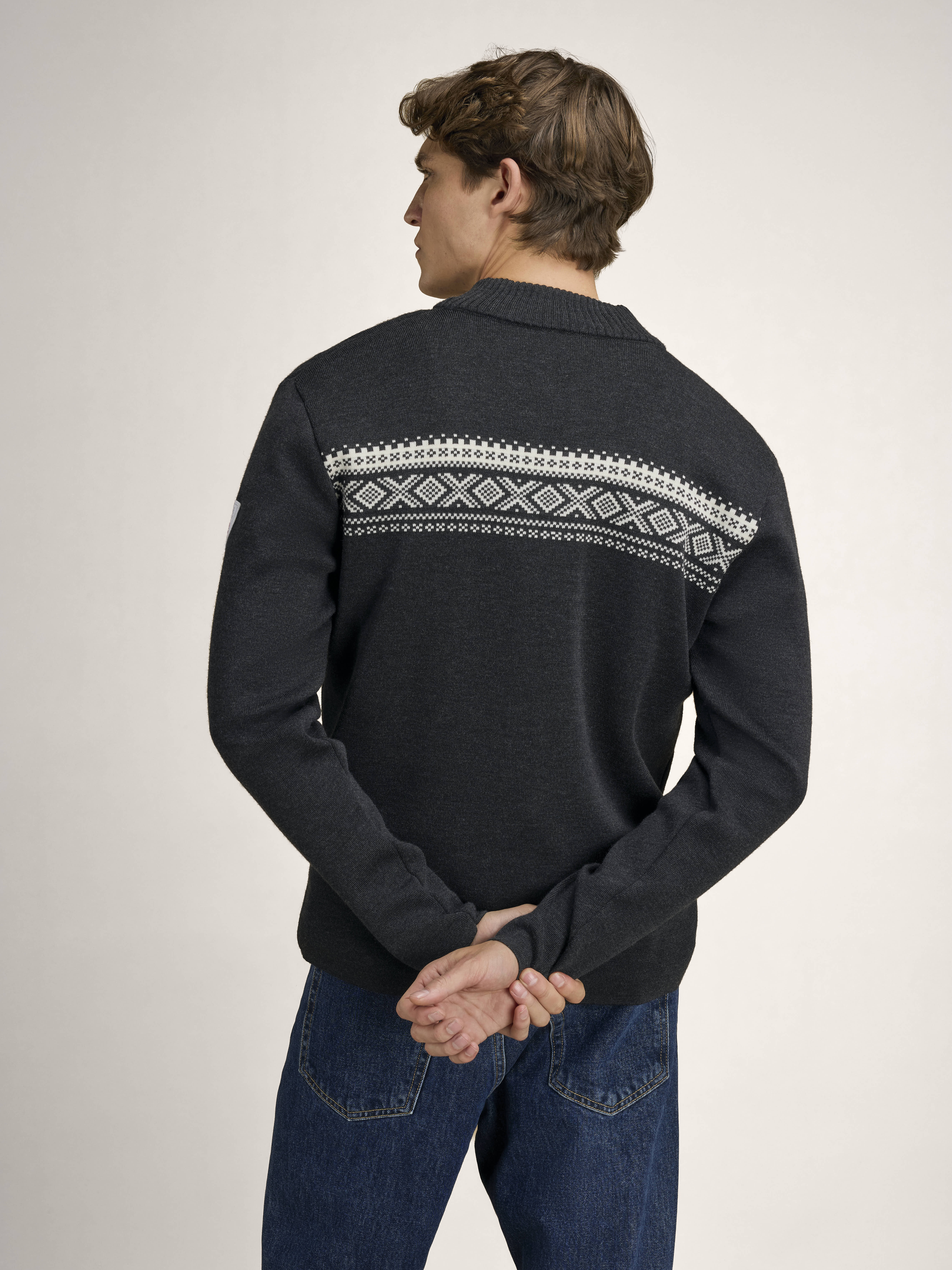 Dalestølen men's jacket Darkcharcoal Offwhite