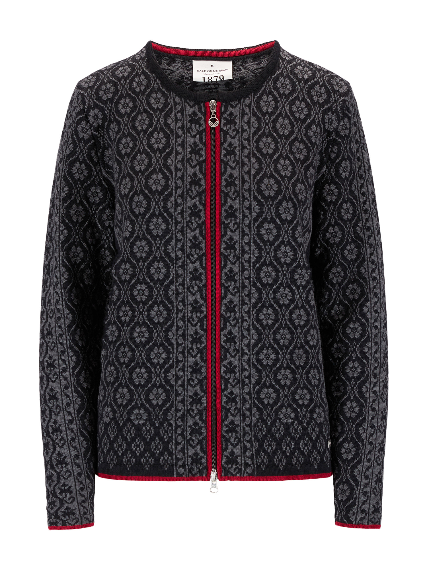 Singsaker Women's Jacket - Merino Wool Black Redrose