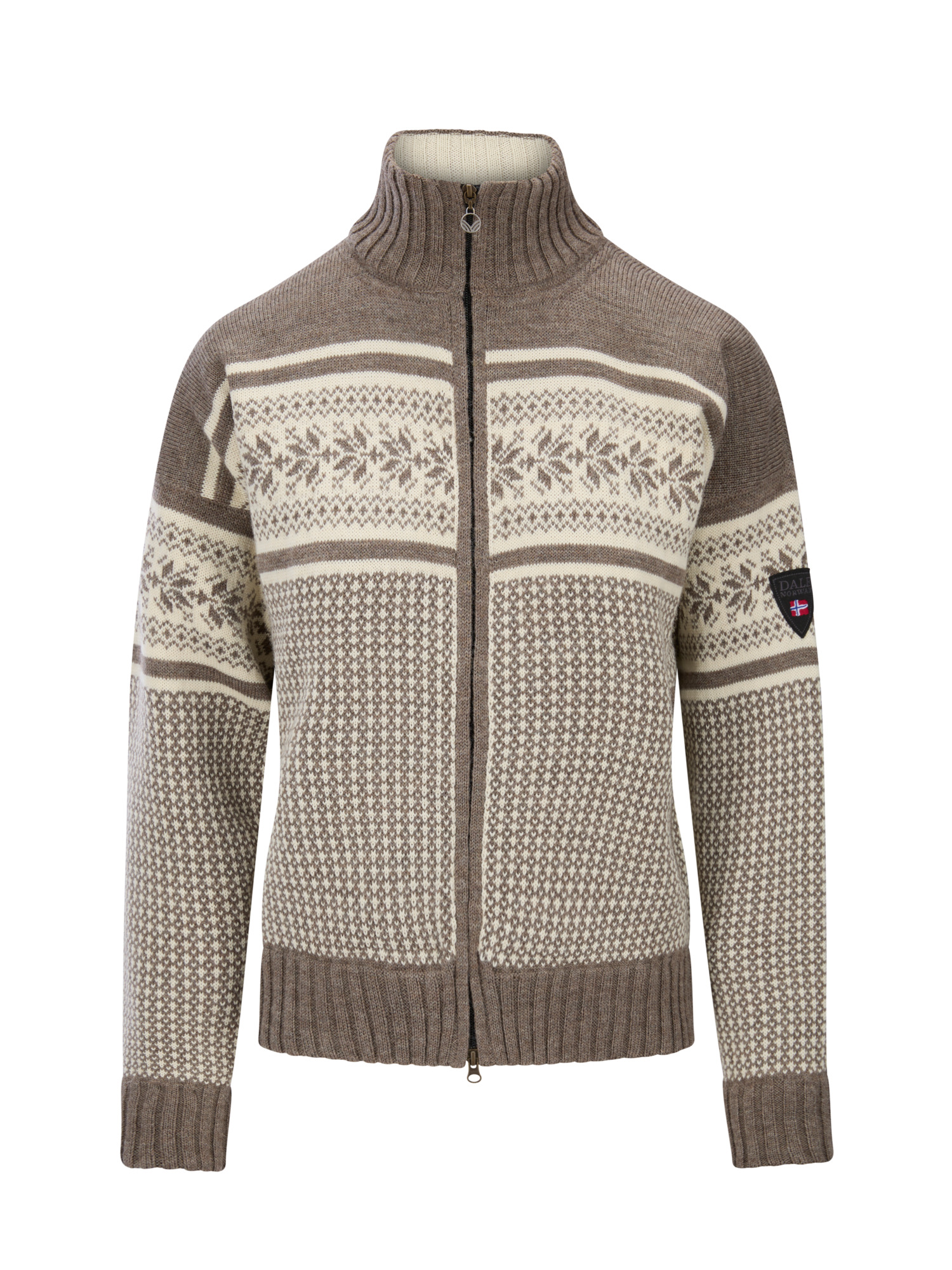 Vola Windproof Women's Jacket Brown Offwhite