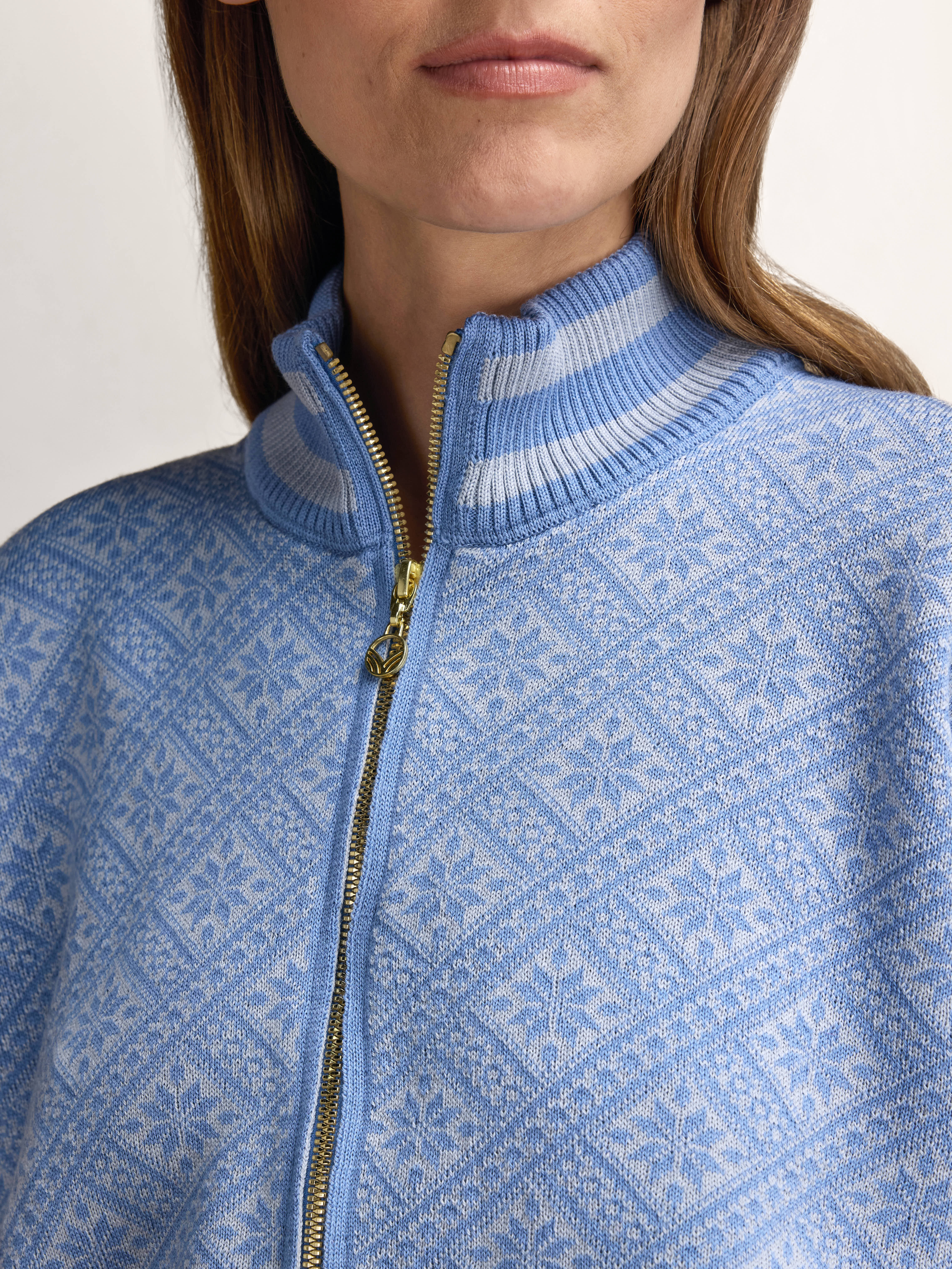 Dalarna Women's Jacket Metal Blue shadow