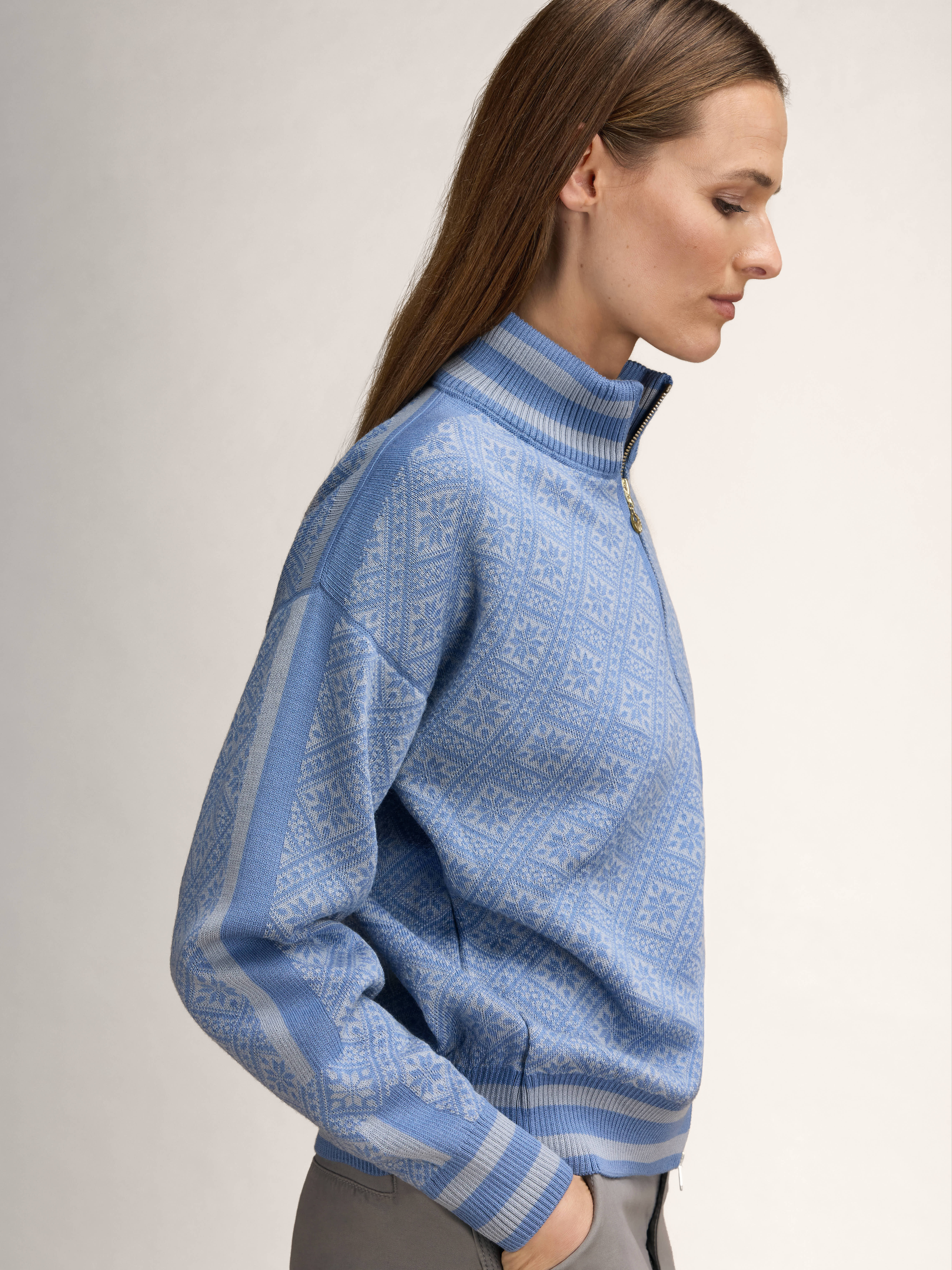 Dalarna Women's Jacket Metal Blue shadow