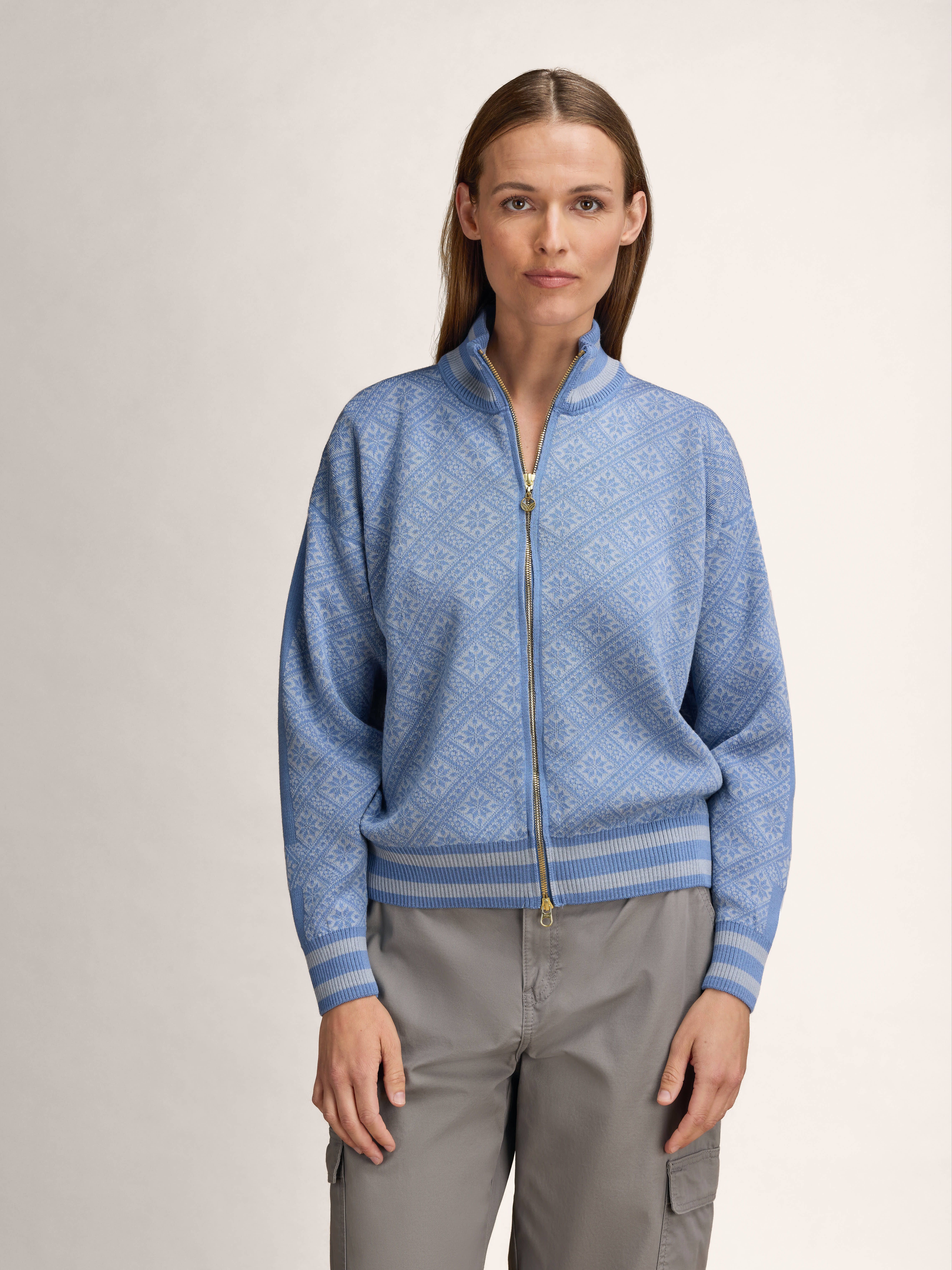 Dalarna Women's Jacket Metal Blue shadow
