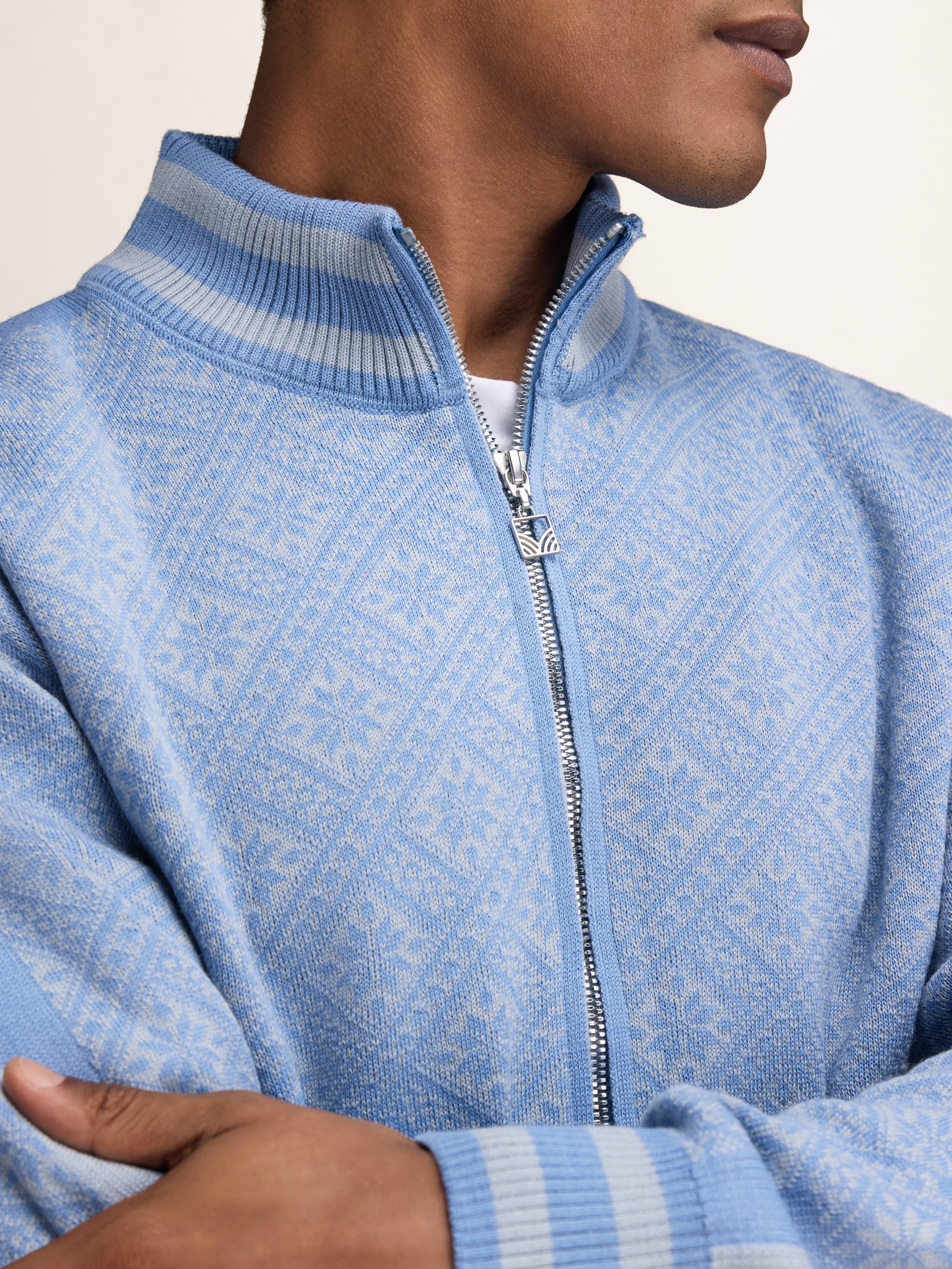 Dalarna Men's Jacket Metal Blue shadow