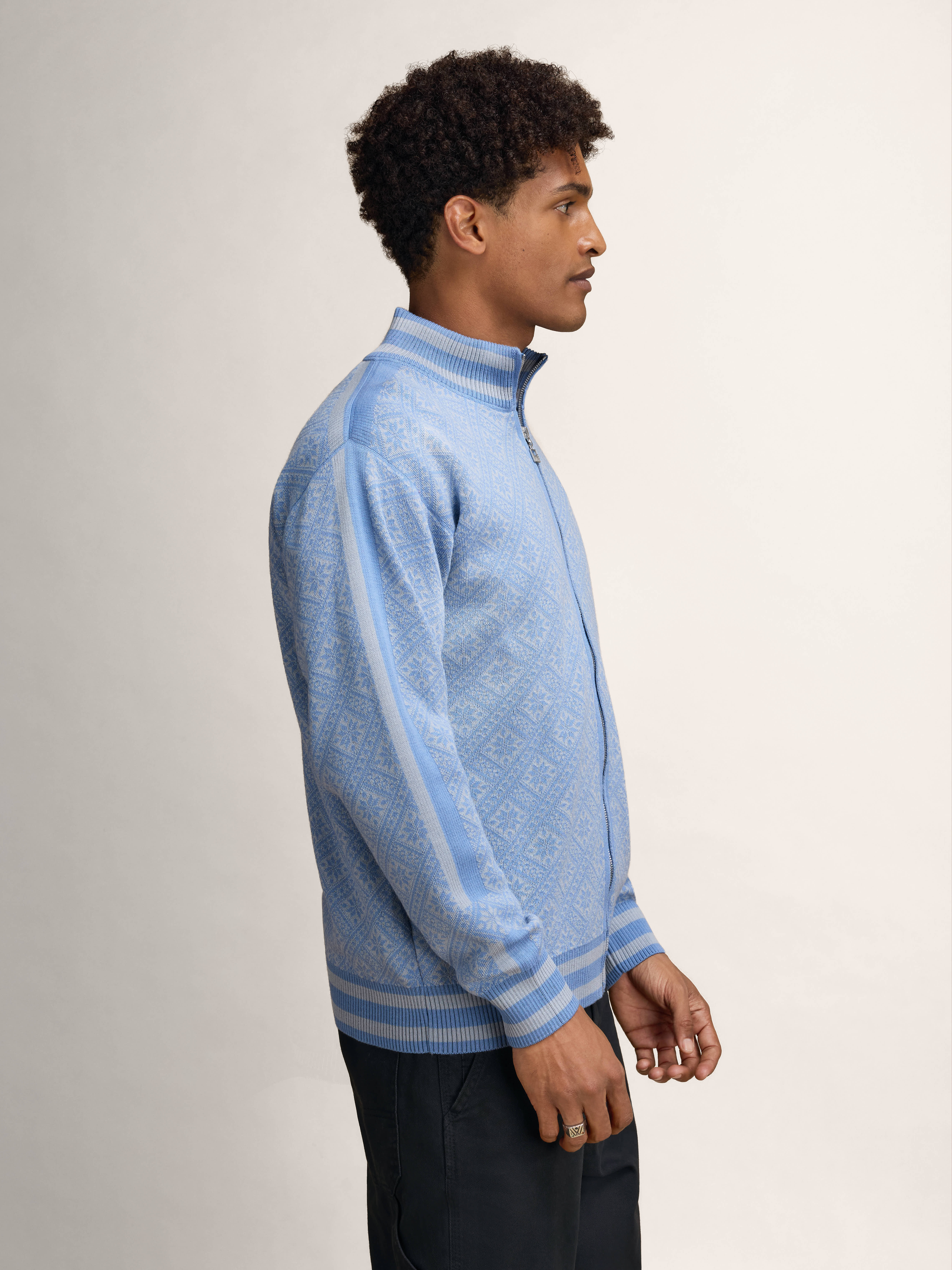 Dalarna Men's Jacket Metal Blue shadow