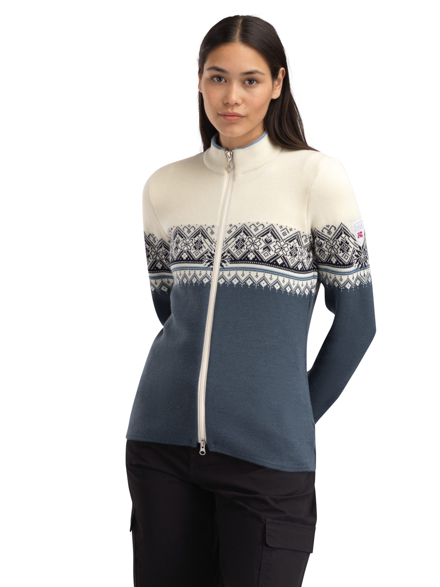 Moritz Women's Jacket Steel Offwhite Navy