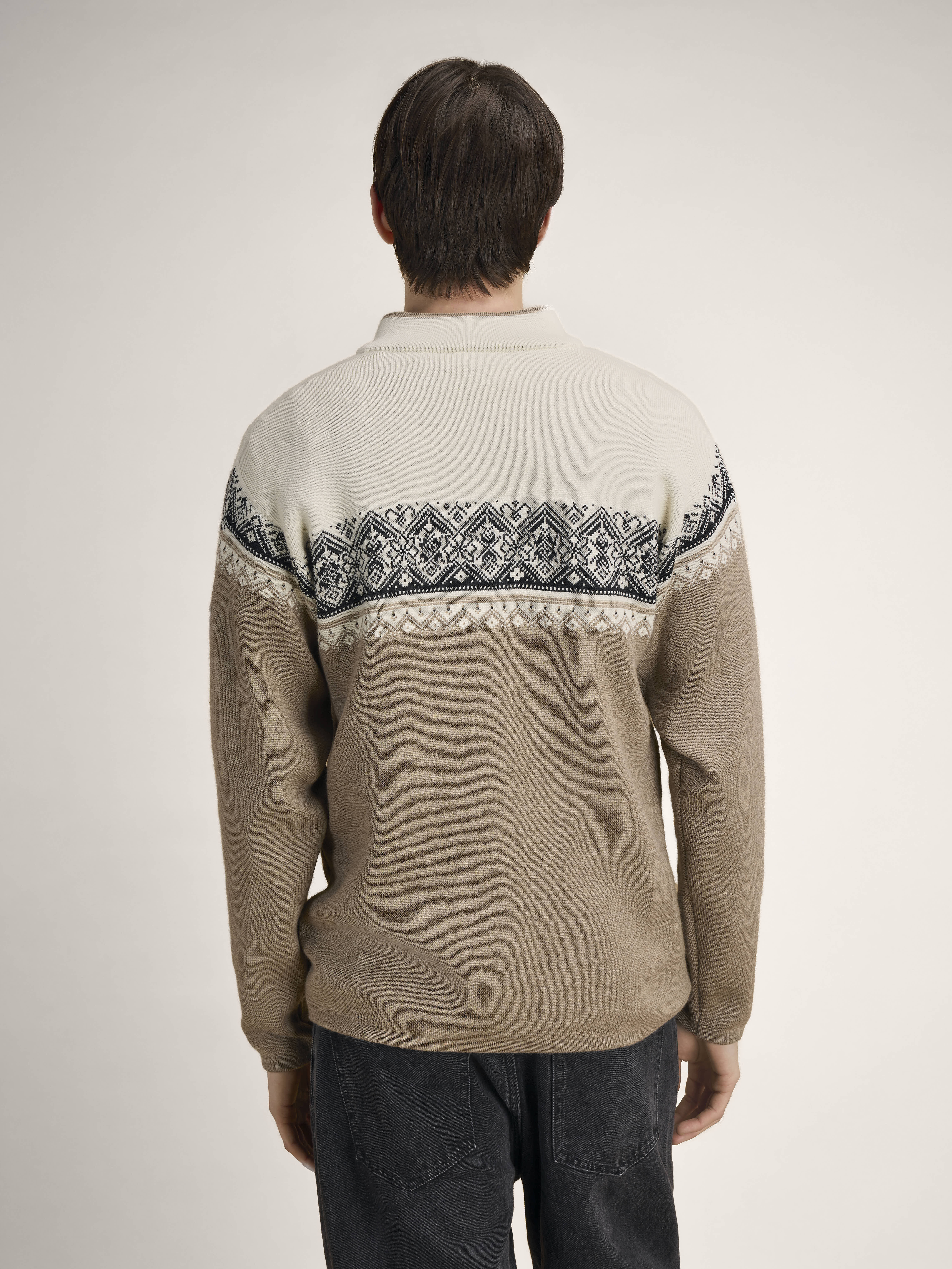 Moritz Men’s Sweater - Merino Wool Mountainstone Sand