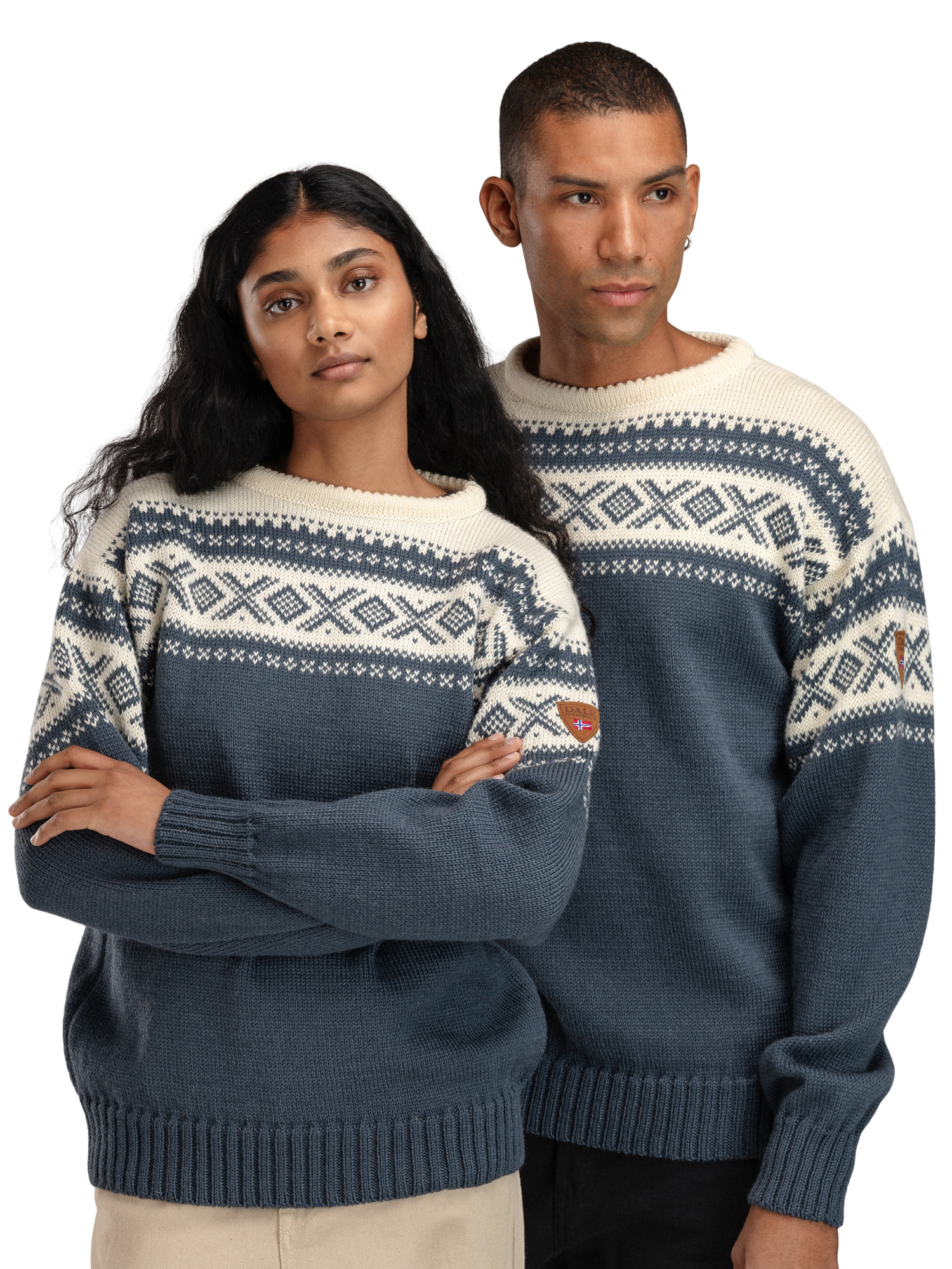 HERILL 23AW Cashmere Norwegian Sweater