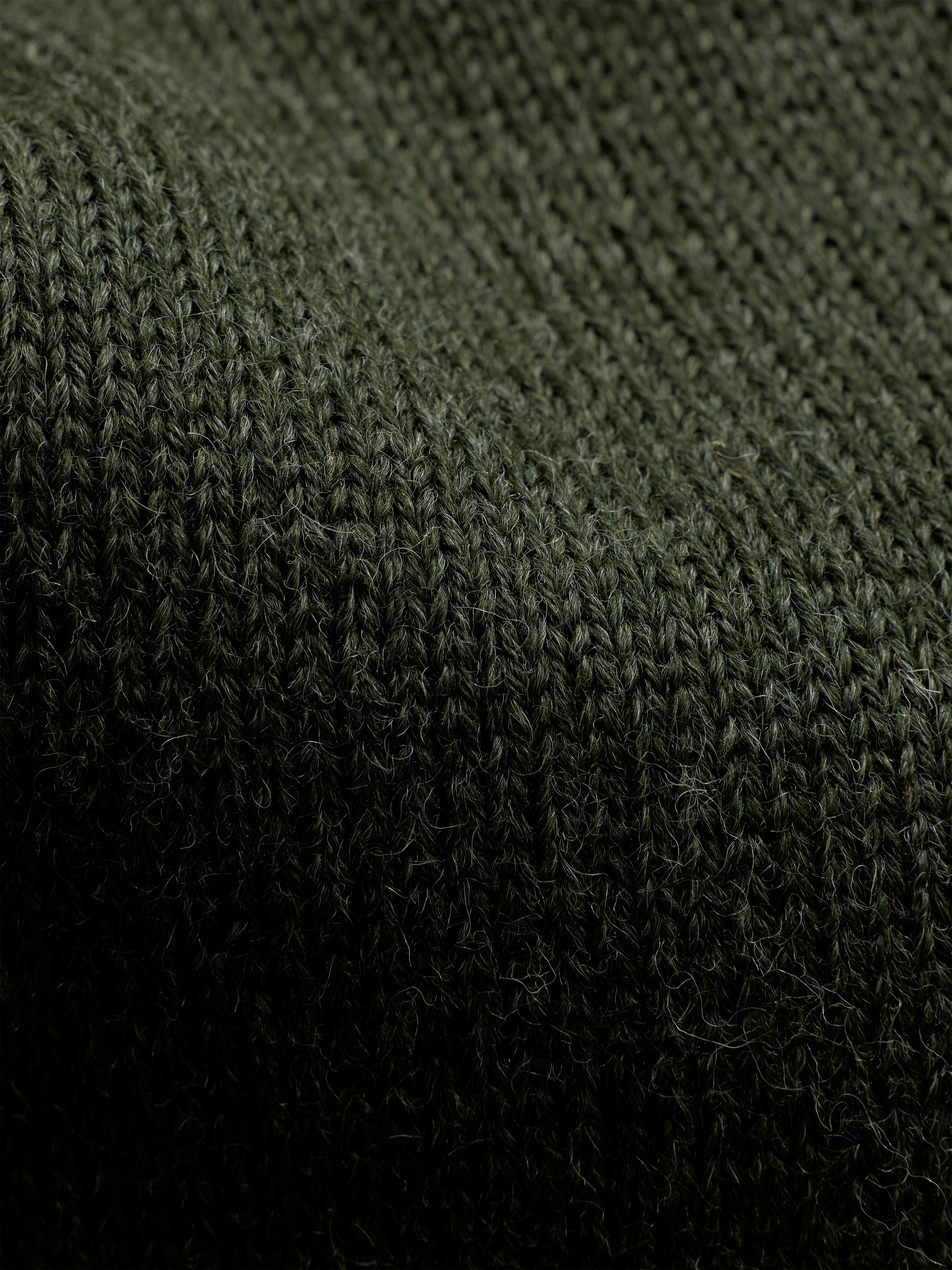 Cortina 1956 Sweater - Norwegian Wool Loden Mel Cream