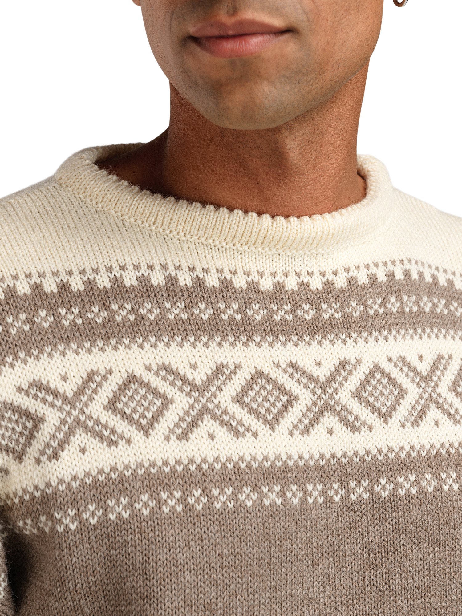 Cortina 1956 Sweater - Norwegian Wool Beige