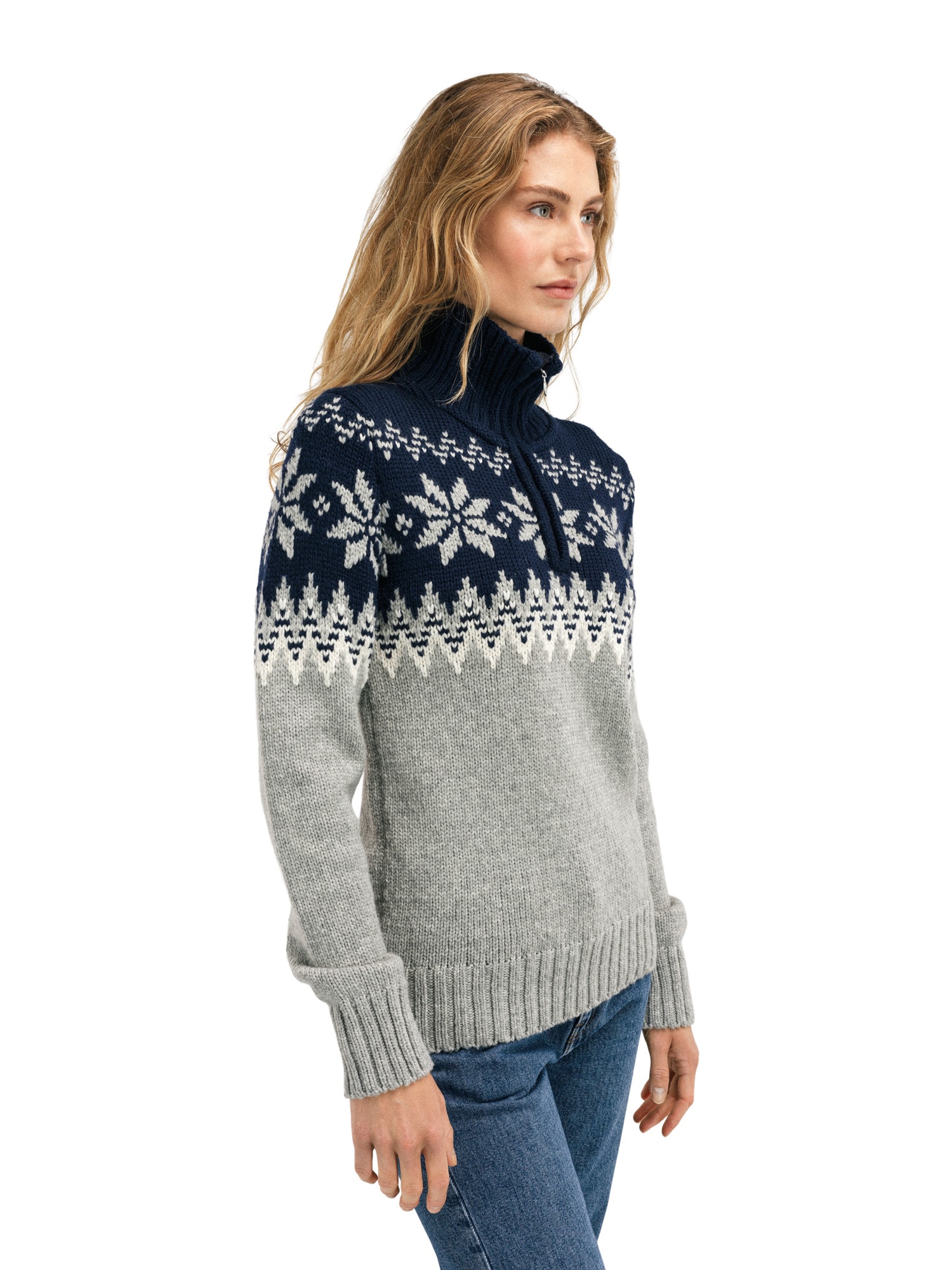 Myking Sweater Women Grey Navy Dale Of Norway Dale Of Norway myking-sweater-women-grey-navy-dale-of-norway-dale-of-norway
