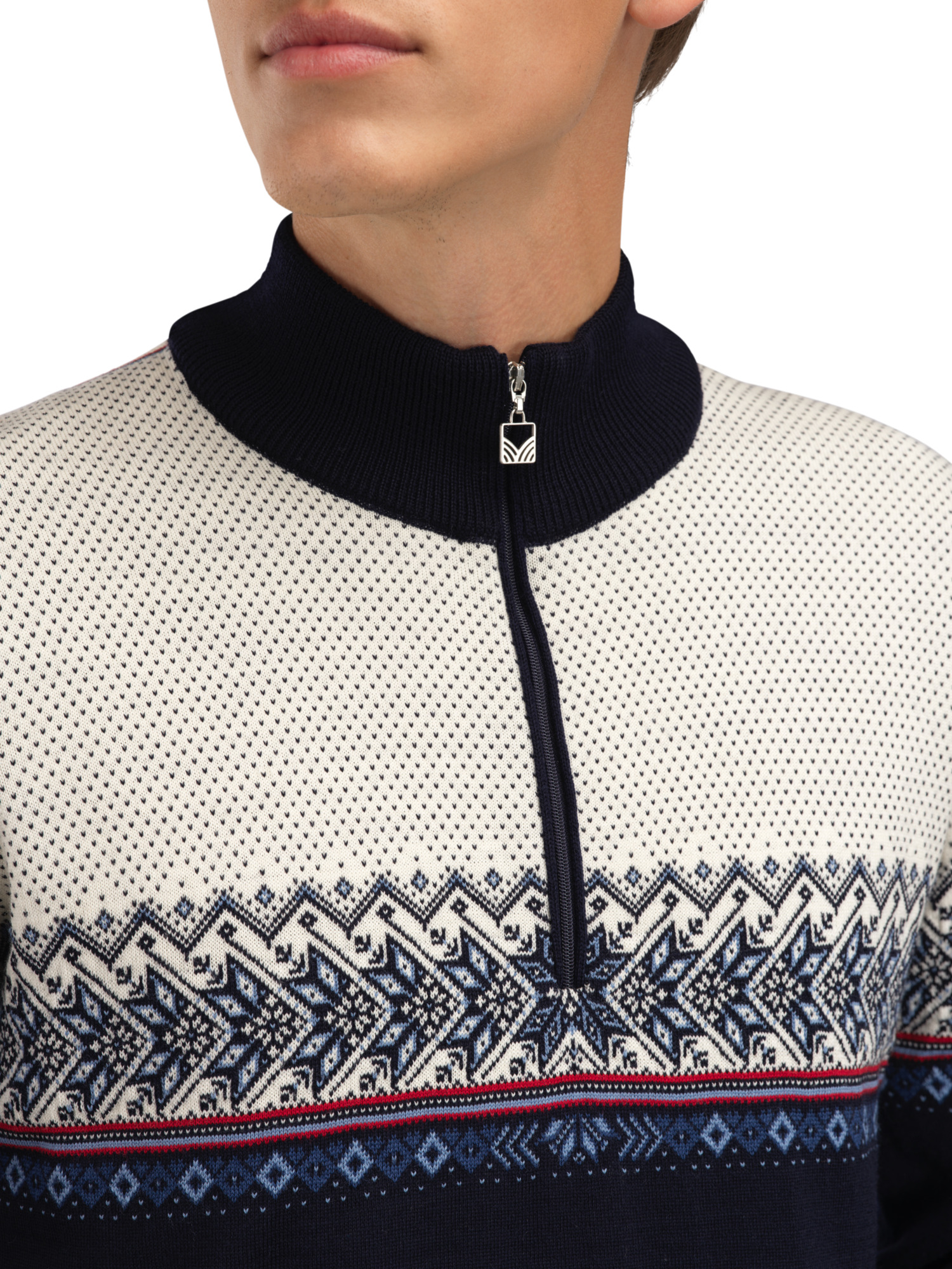 Hovden Men’s Sweater - Merino Wool Navy Blueshadow Indigo