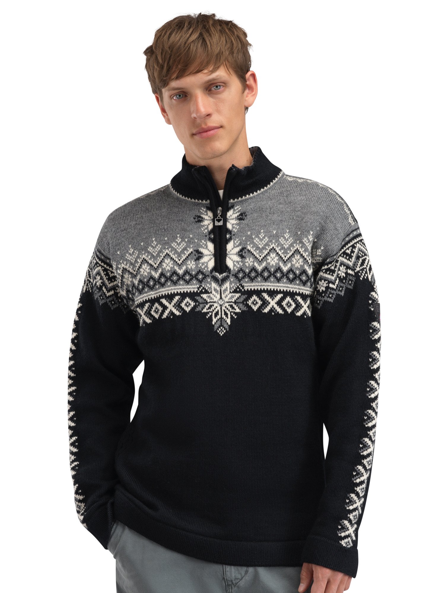 140th Anniversary Sweater - Men - Black - Dale of Norway - Dale of
