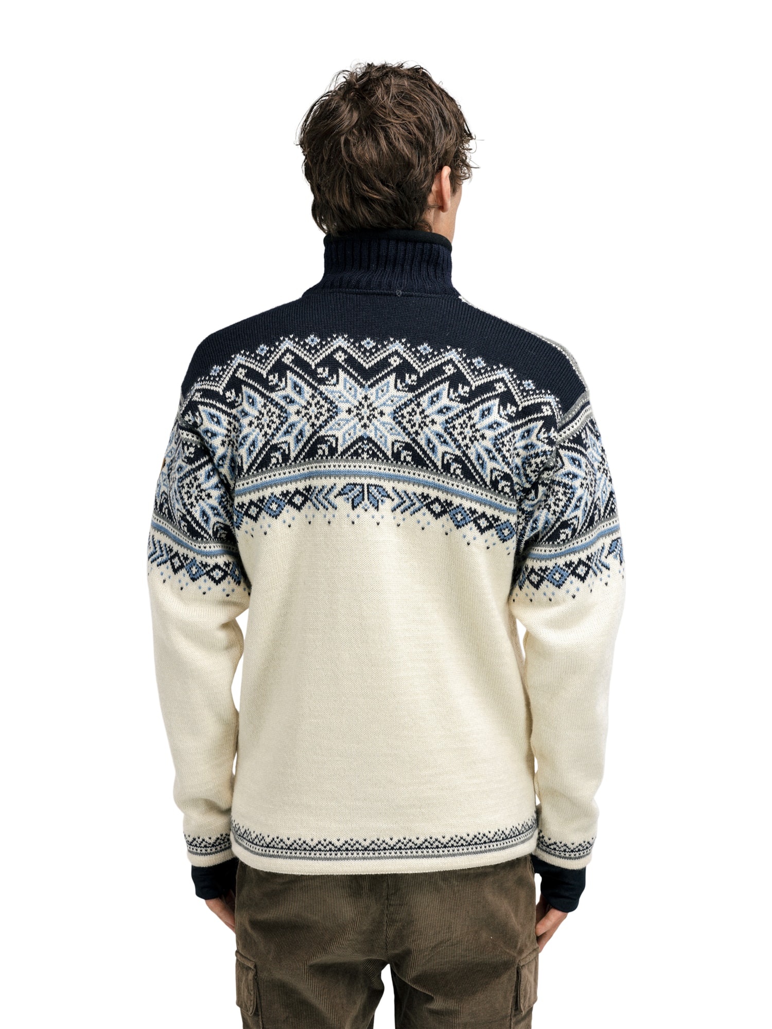 Vail Weatherproof Sweater Norway Offwhite - - Dale - of of Norway - Dale Men