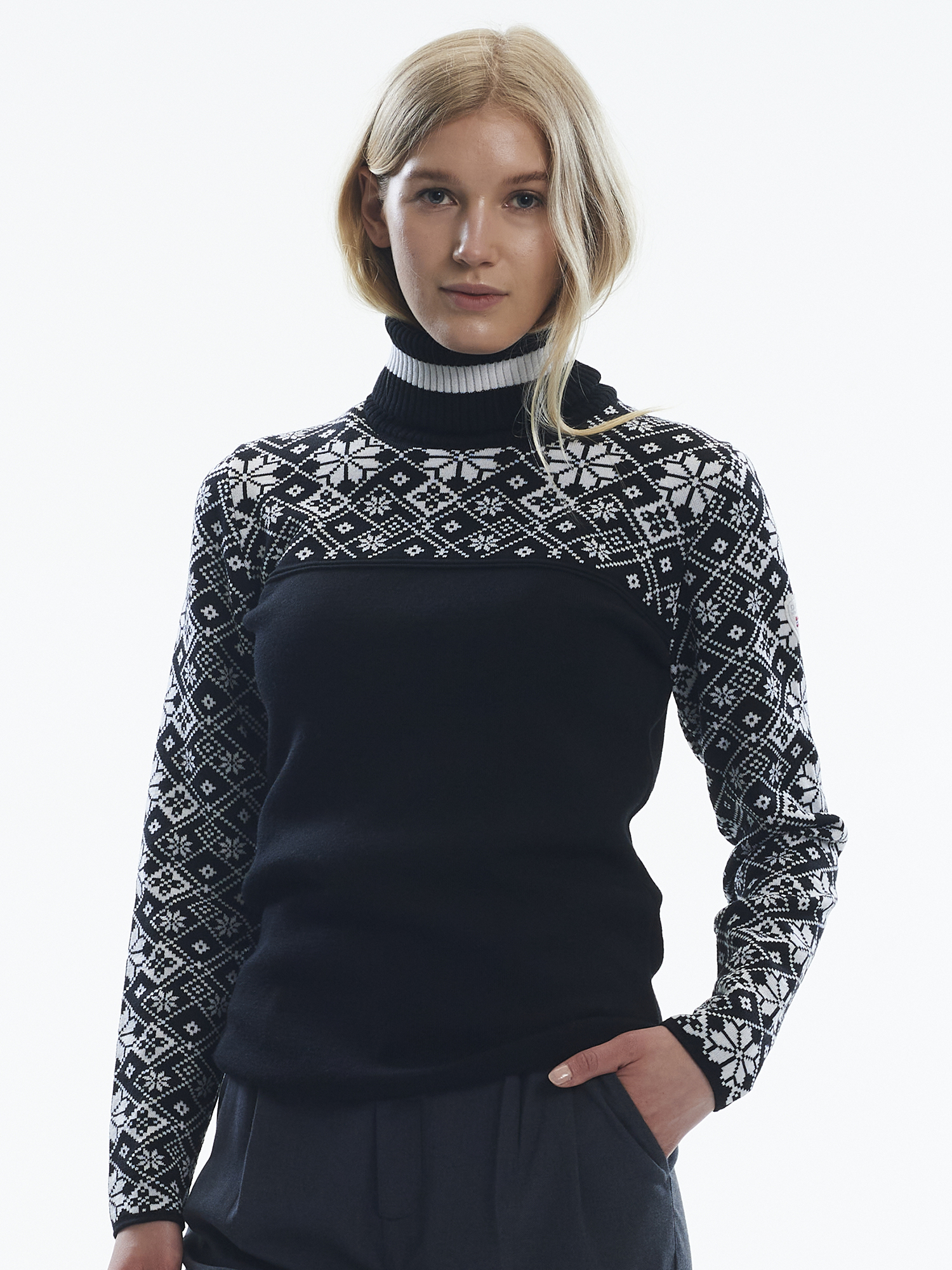 red wool sweater women's
