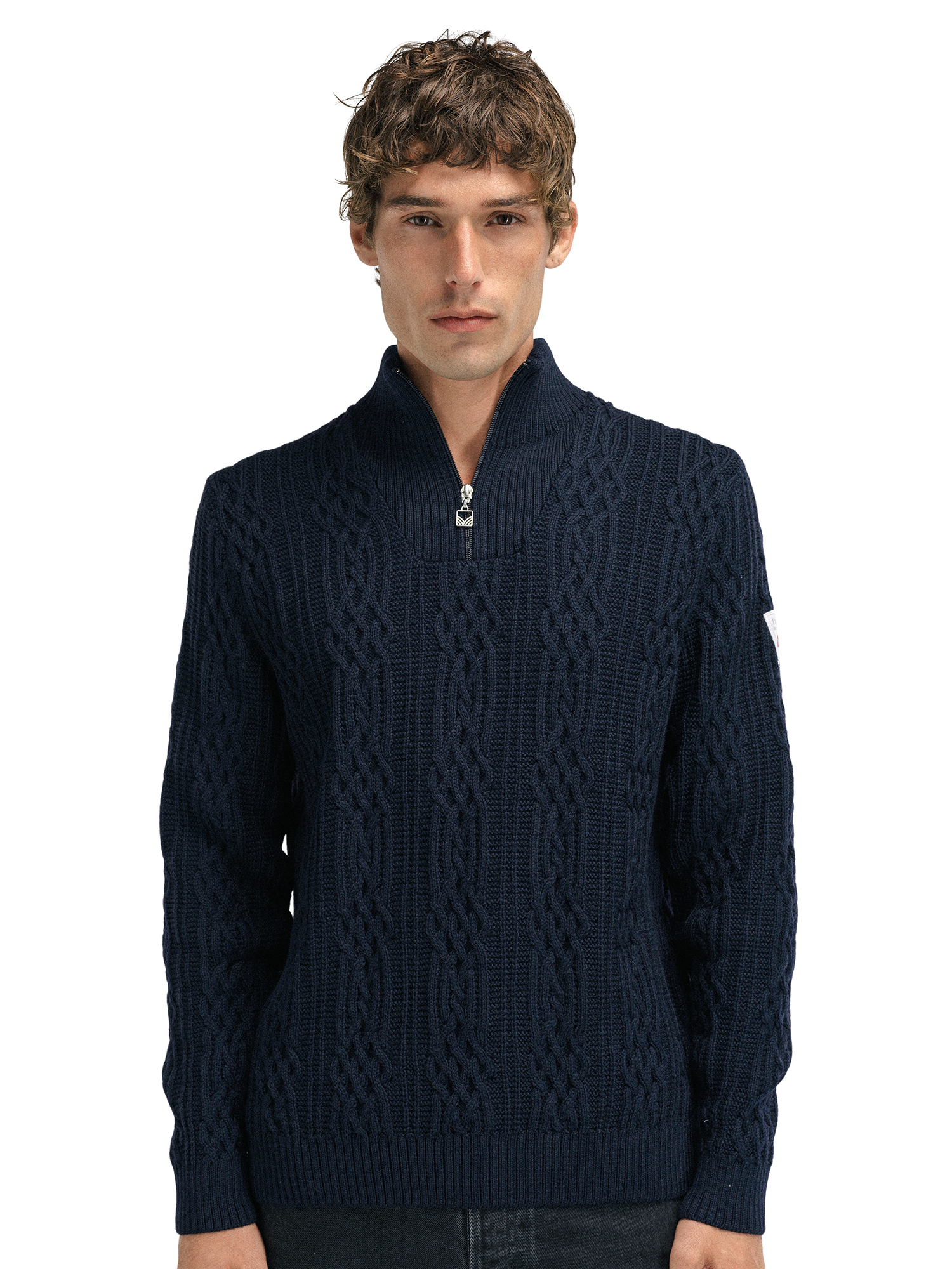 Hoven Men’s Knit Sweater Navy