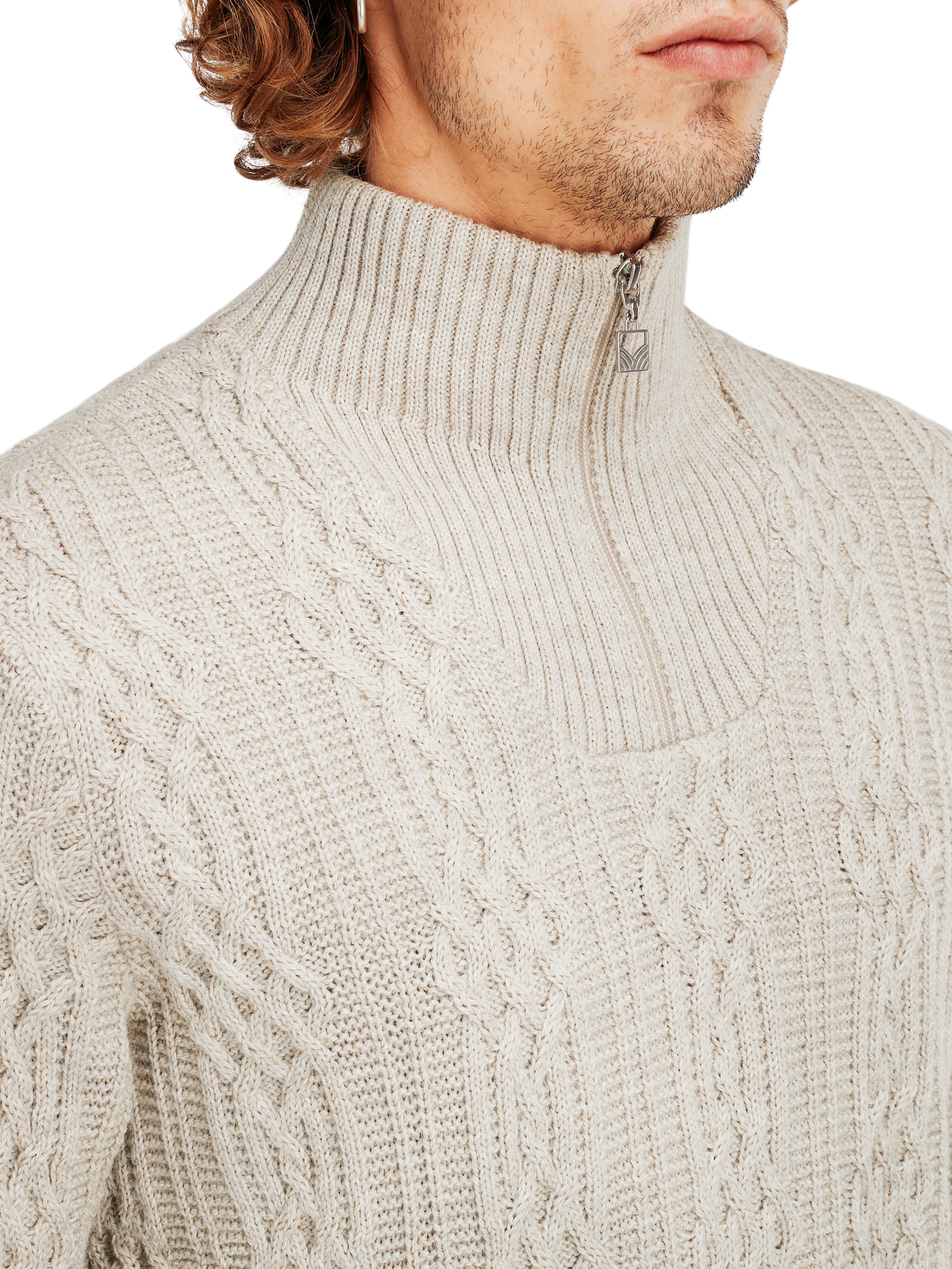 Hoven Men’s Knit Sweater Sand