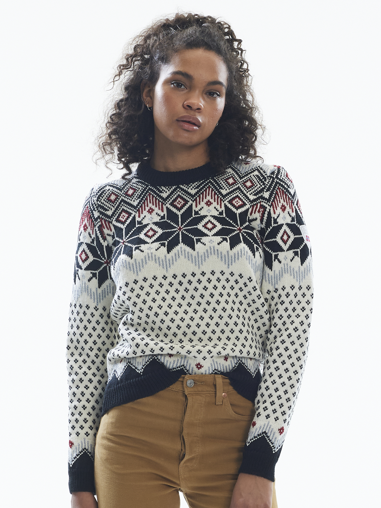 Vilja Sweater - Women - Black/OffWhite 