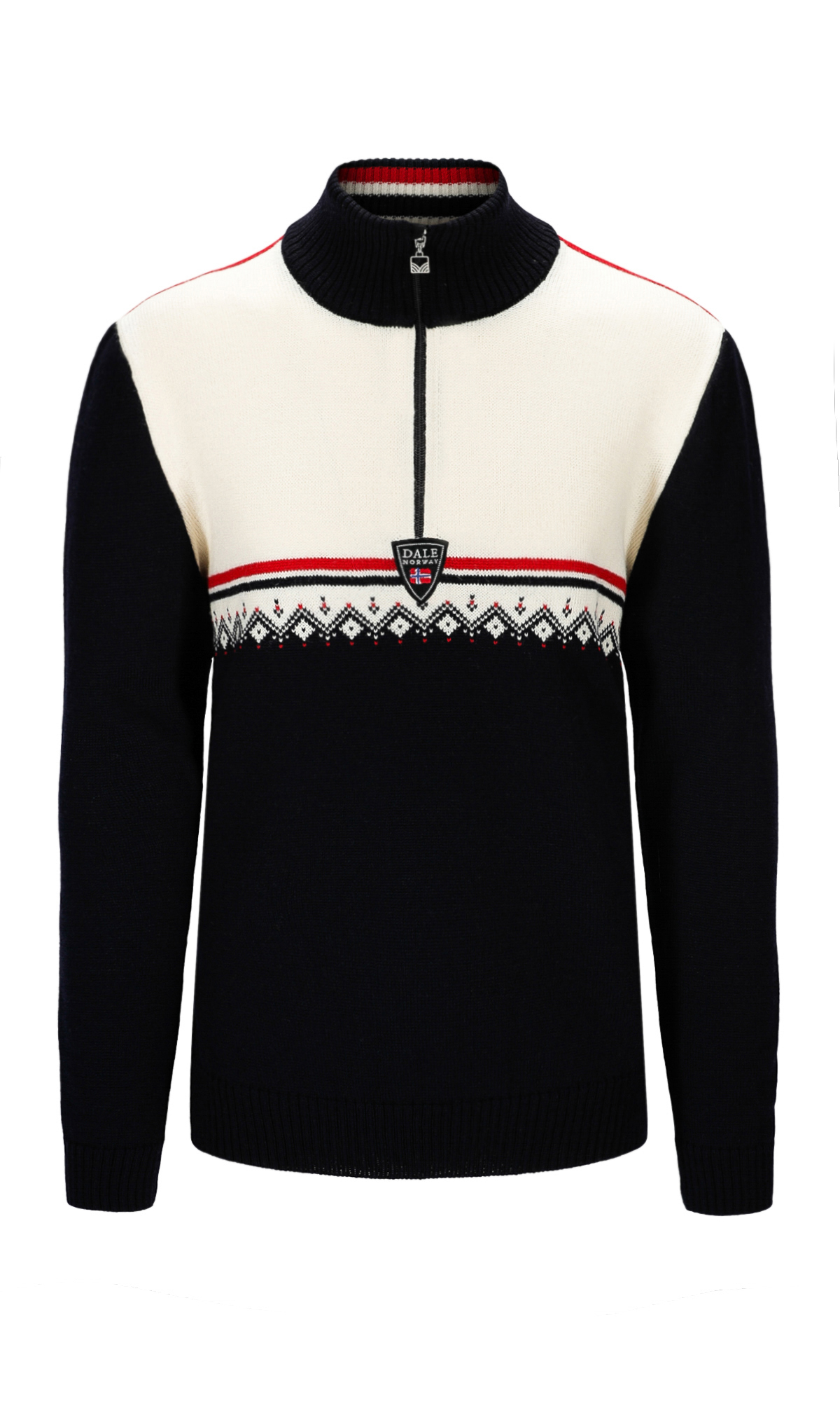 Lahti Sweater - Men - Navy/Offwhite - Dale of Norway - Dale of Norway