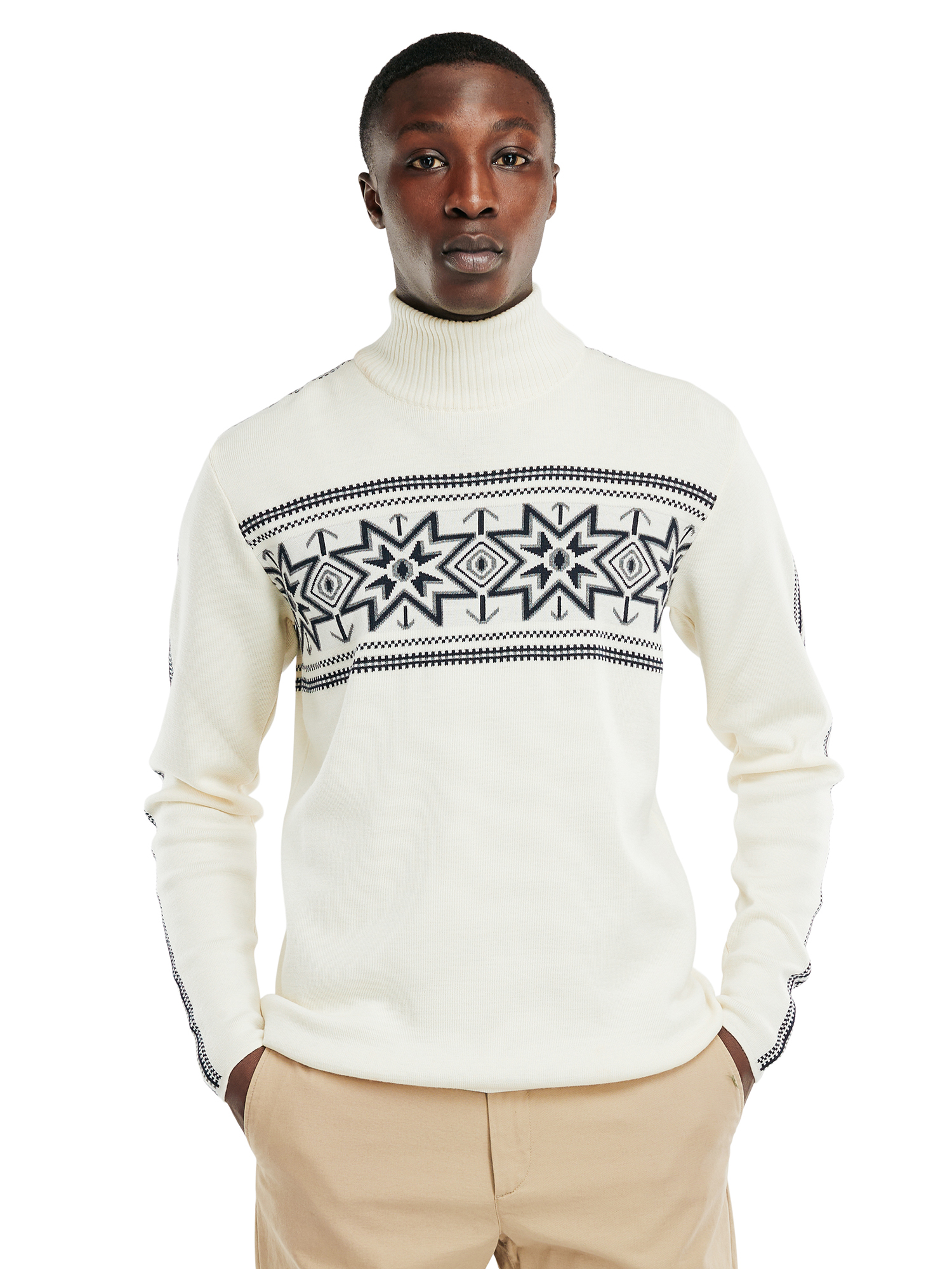 Tindefjell Sweater Men White Dale of Norway Dale of Norway
