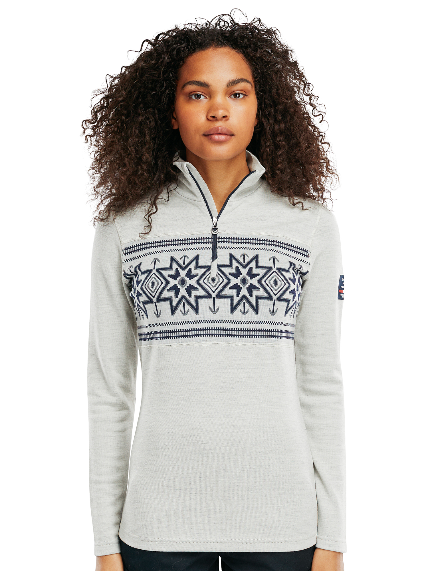 Wool zip sweater women's sale