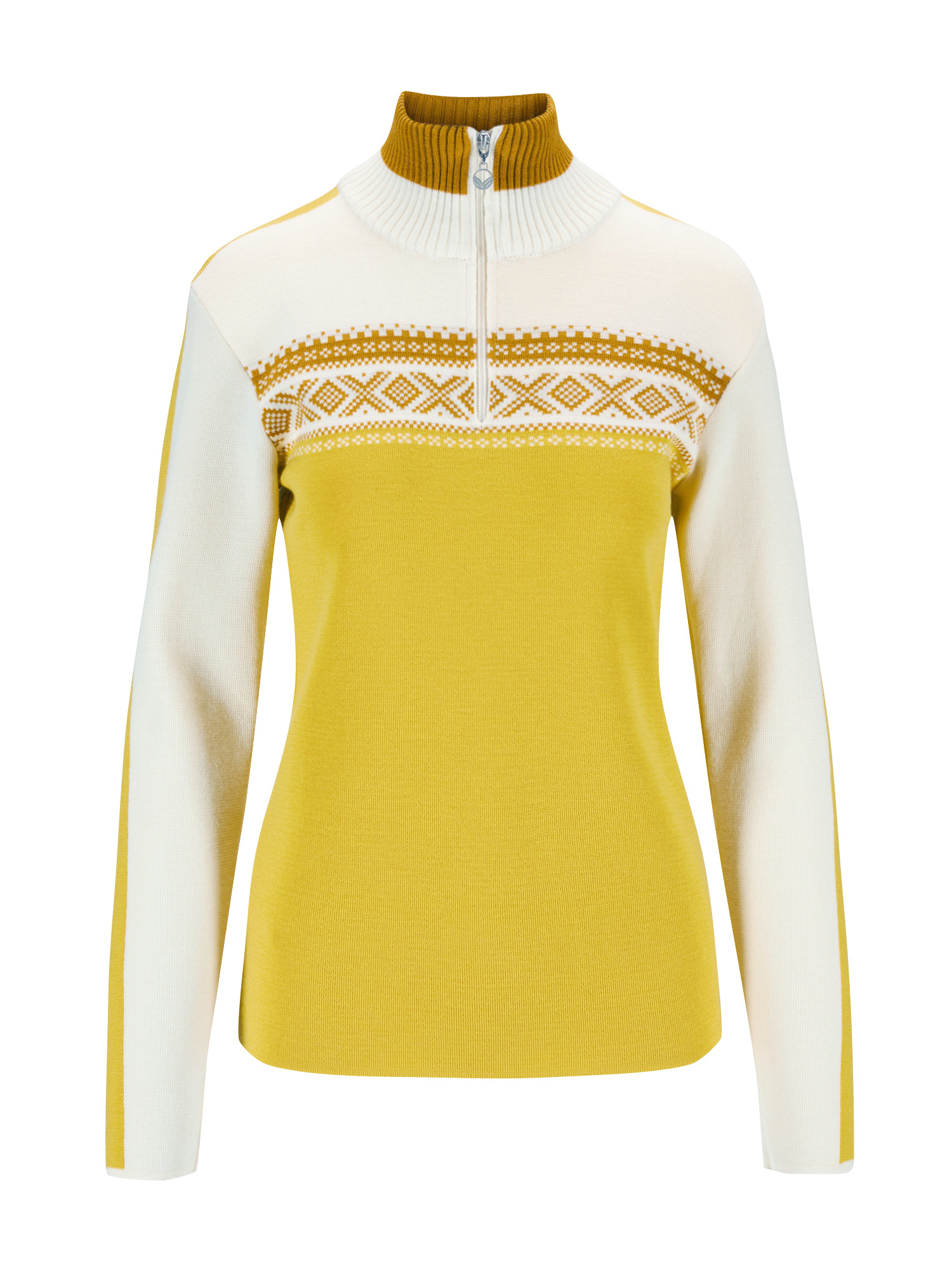 Dystingen Fem Sweater Sweethoney Offwhite Mustard Dale of Norway