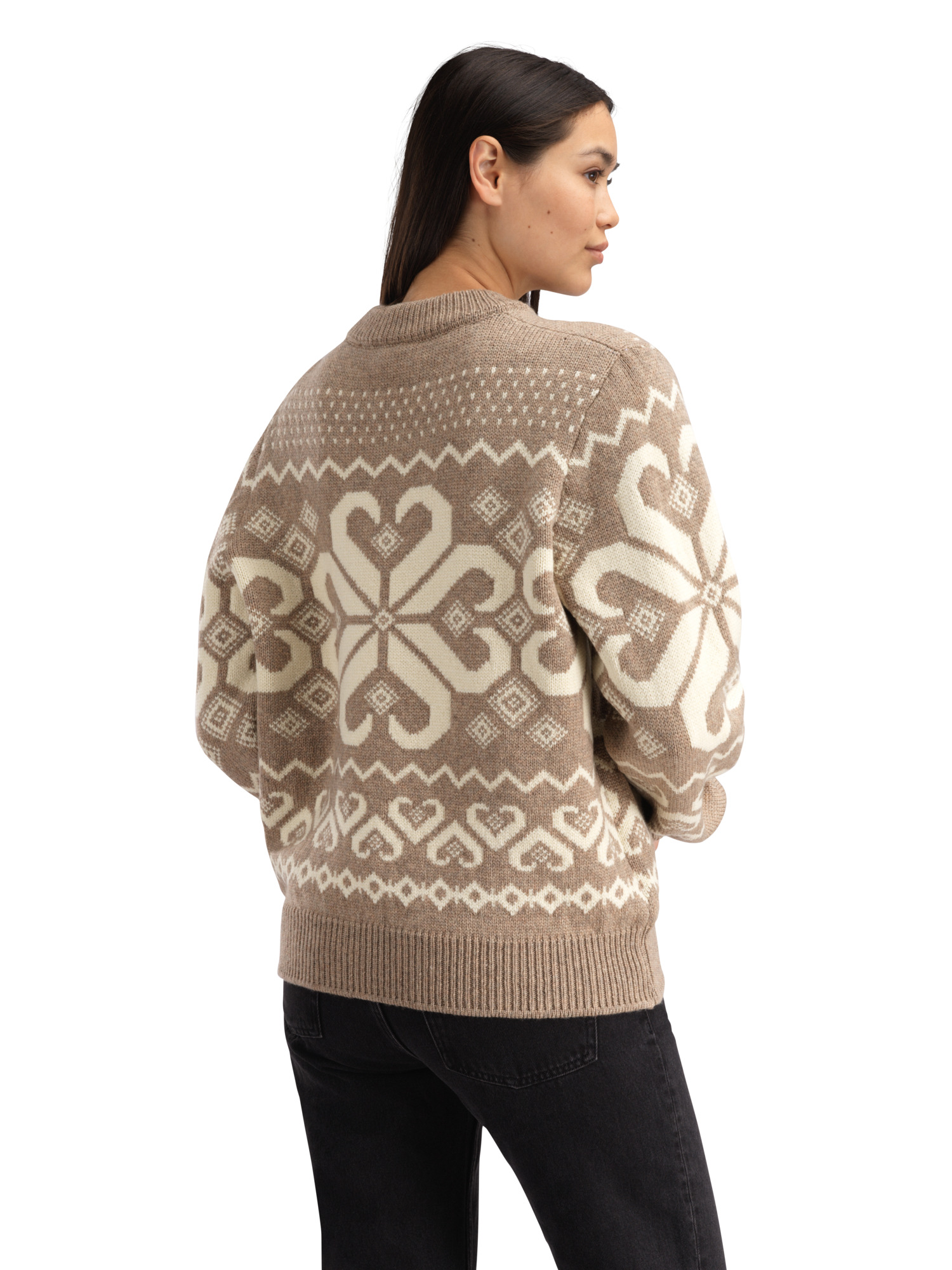 Falkeberg women’s sweater Brown Melange