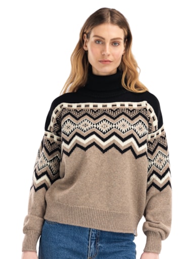 Randaberg Sweater - Women - Brown - Dale of Norway - Dale of Norway