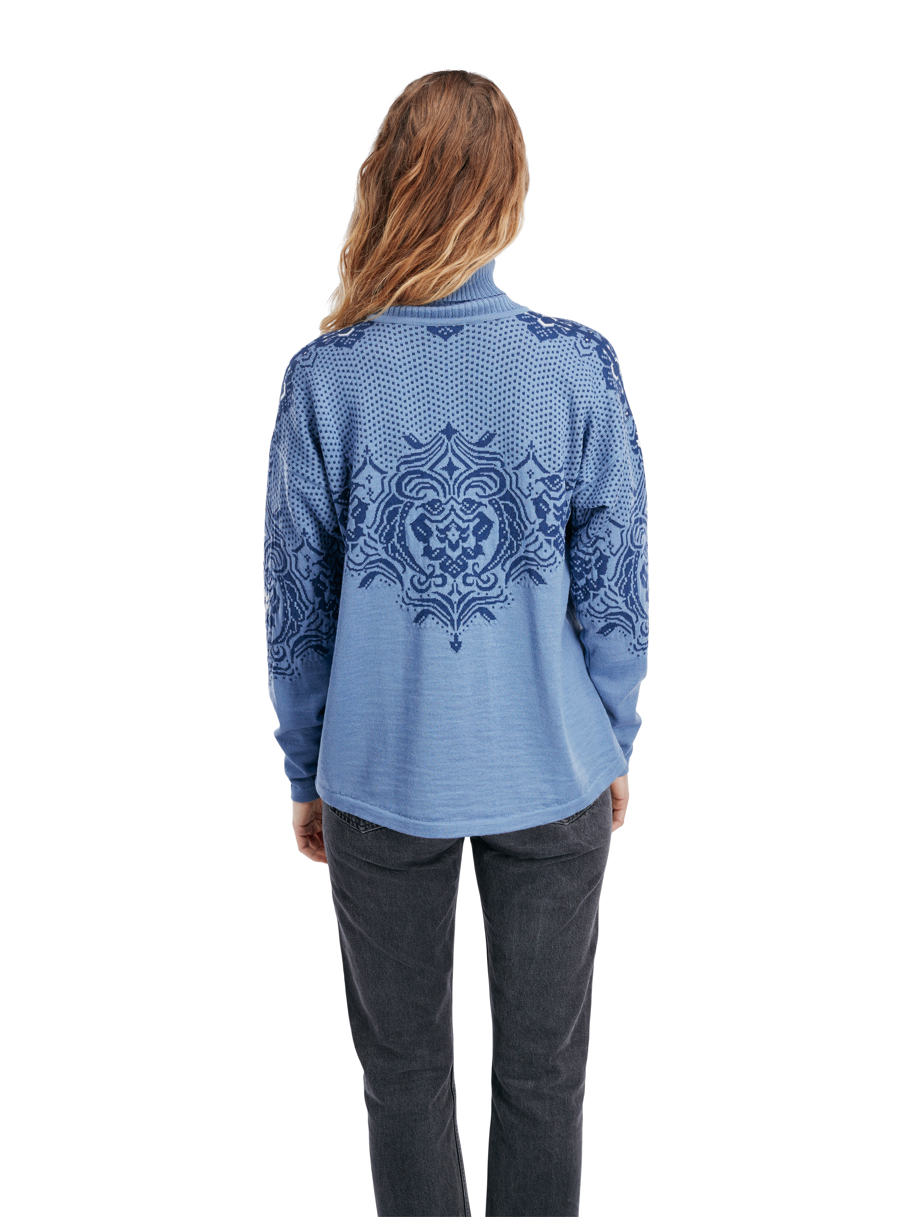 Rosendal women’s sweater Blueshadow Indigo