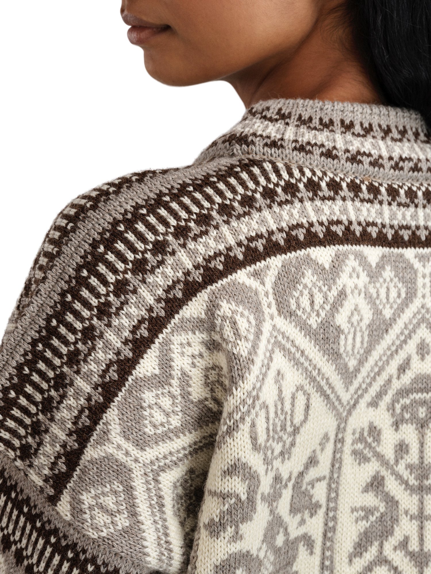 1994 Lillehammer women's sweater in undyed wool – iconic Norwegian