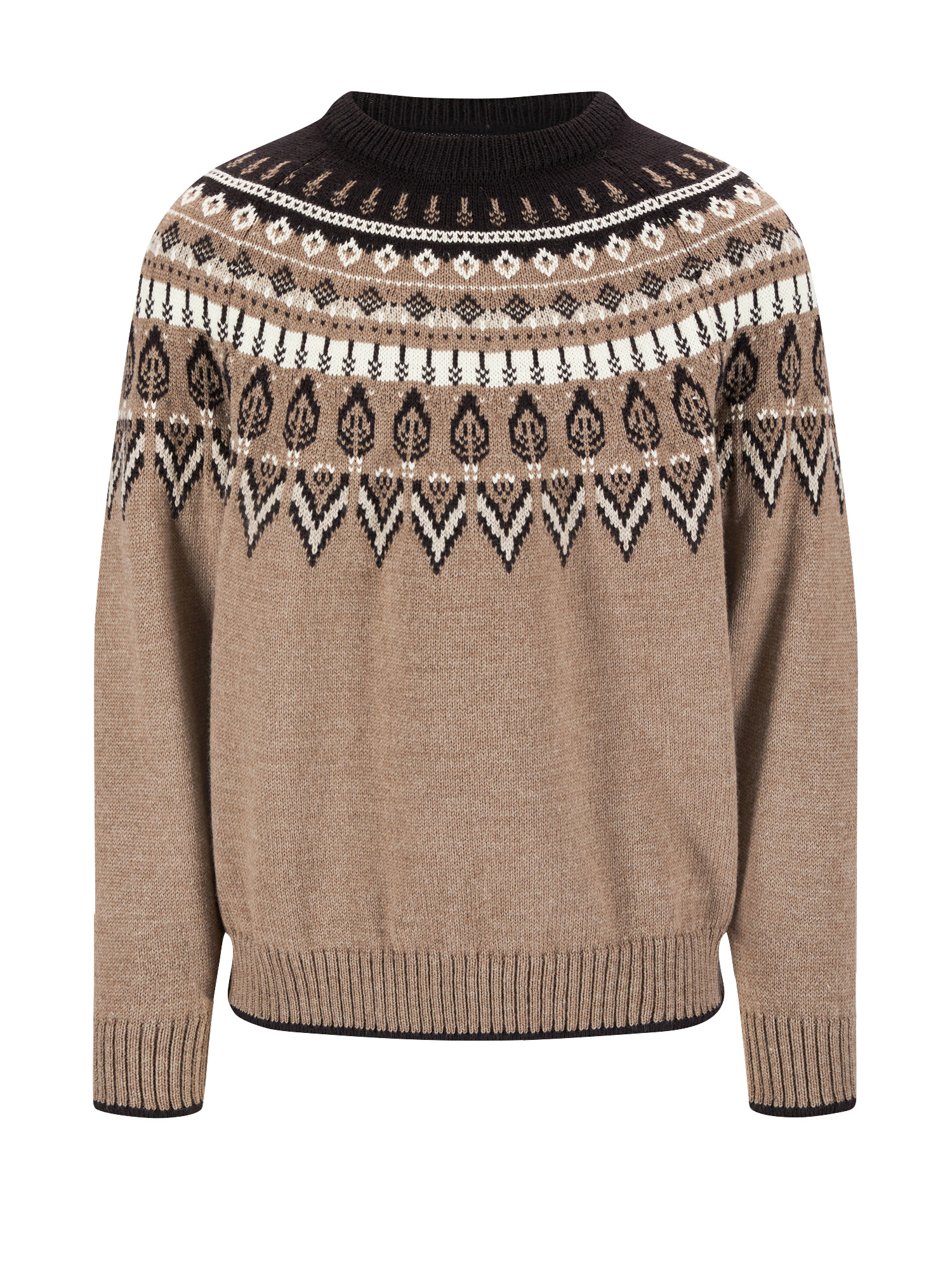 Dale of Norway Sula Men s Sweater Brown Heavy Knit Wool Pullover Dale of Norway