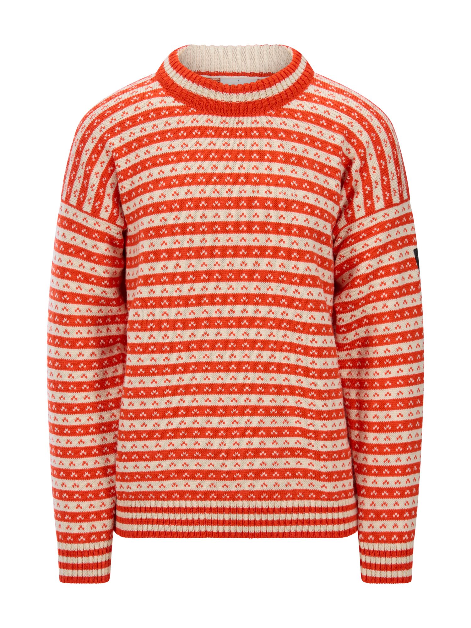 Skipsleia Unisex Sweater Roth red Natural White