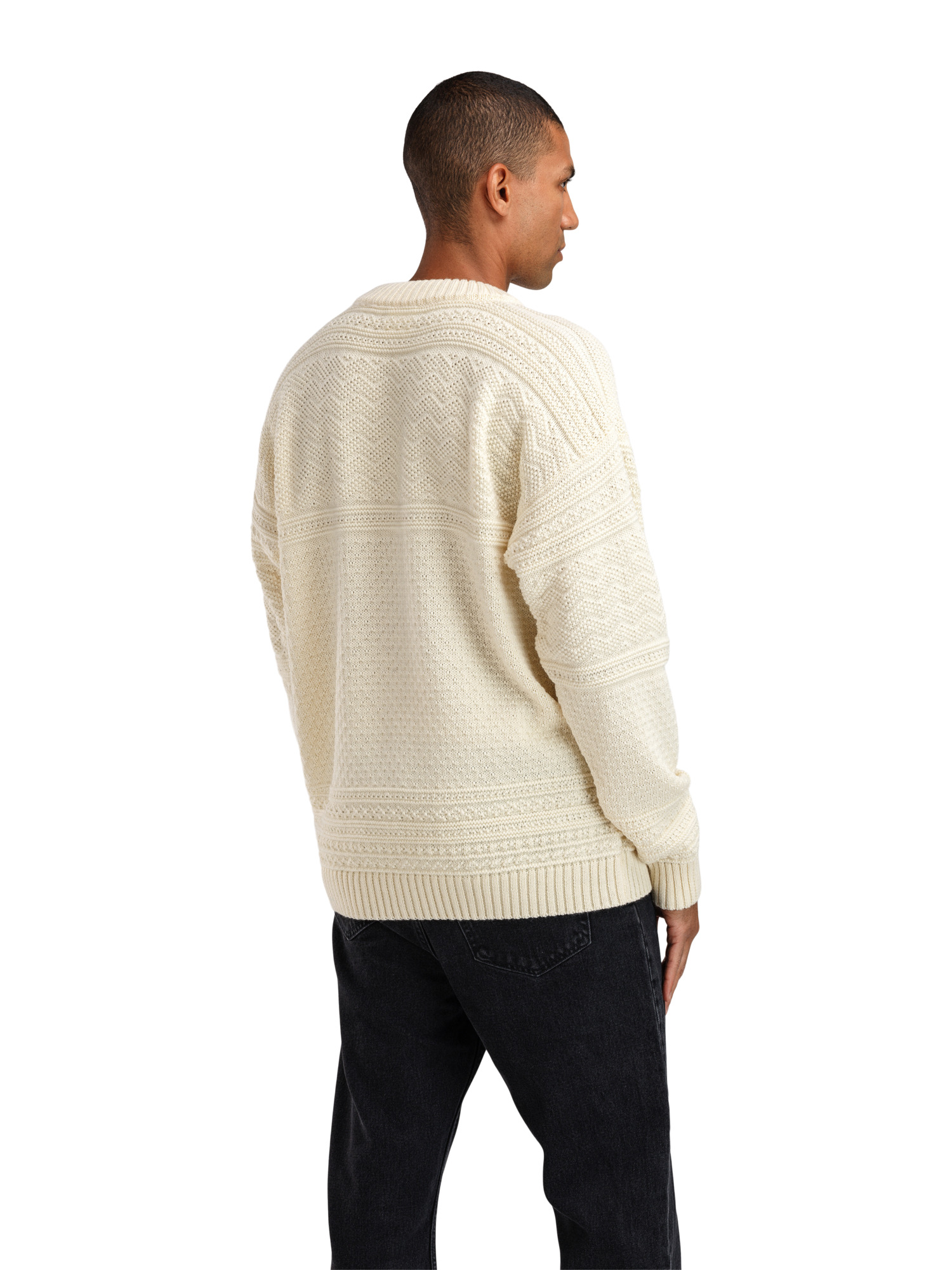 Lusa Men's Sweater Offwhite