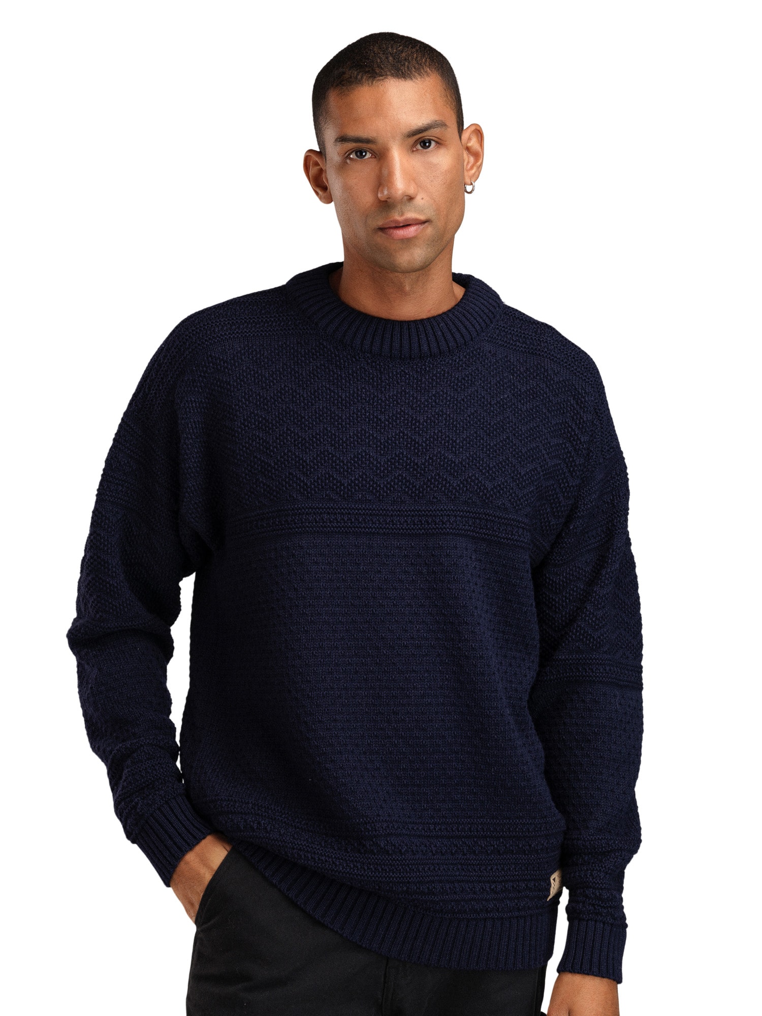 Lusa Masc Sweater Navy - Dale of Norway