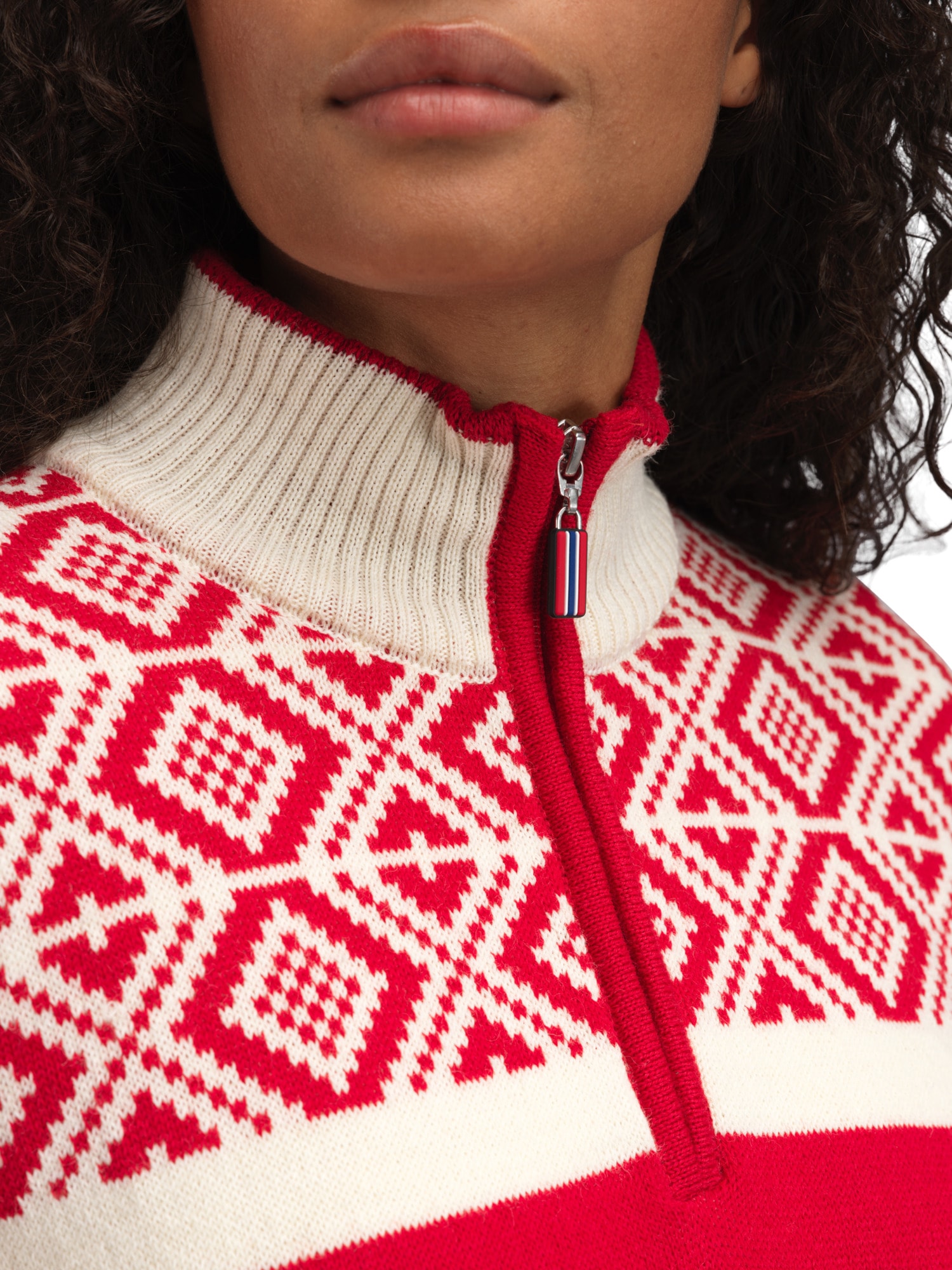 Design A Sweater Online 2026.Team Norway Cortina 2026 - Women's Olympic wool sweater in red - Dale ...