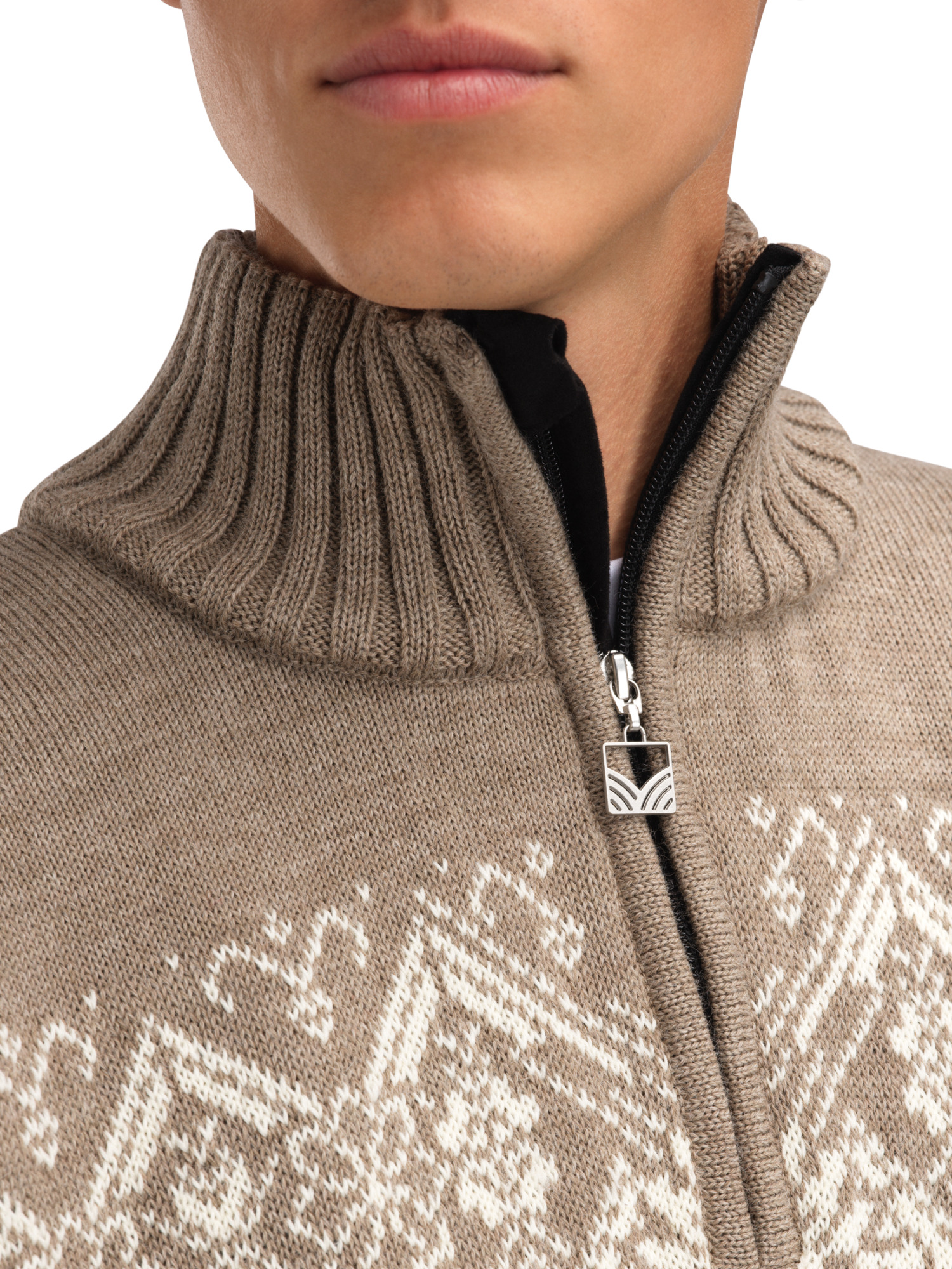 Roset Windproof Men’s Sweater  Mountainstone Offwhite