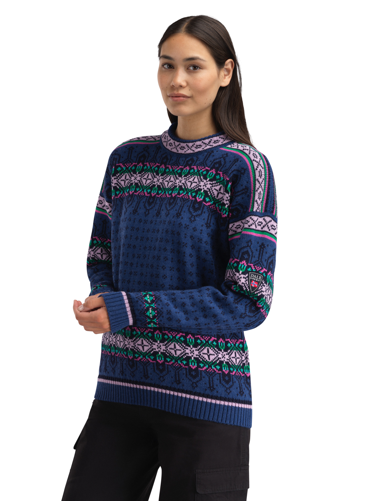 Albertville Women's Sweater Indigo Marine