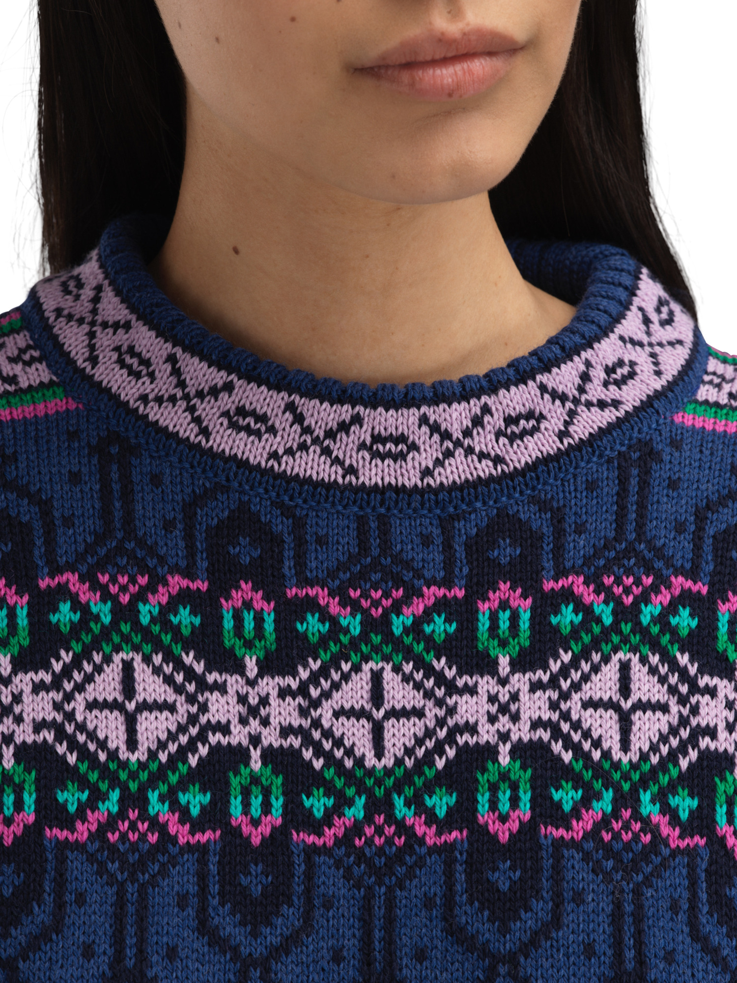 Albertville Women's Sweater Indigo Marine