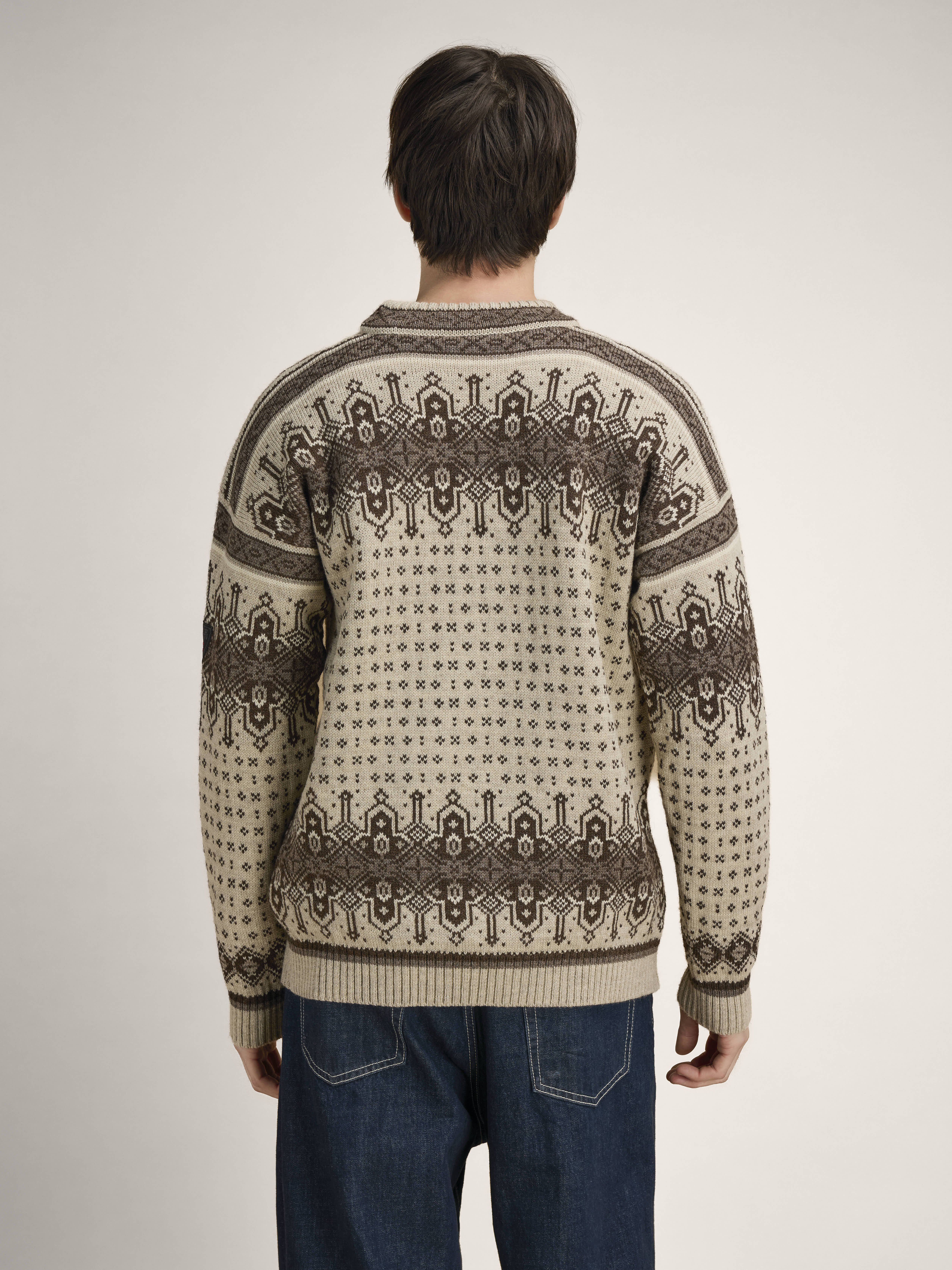 Albertville Men's Sweater Birch Coffee