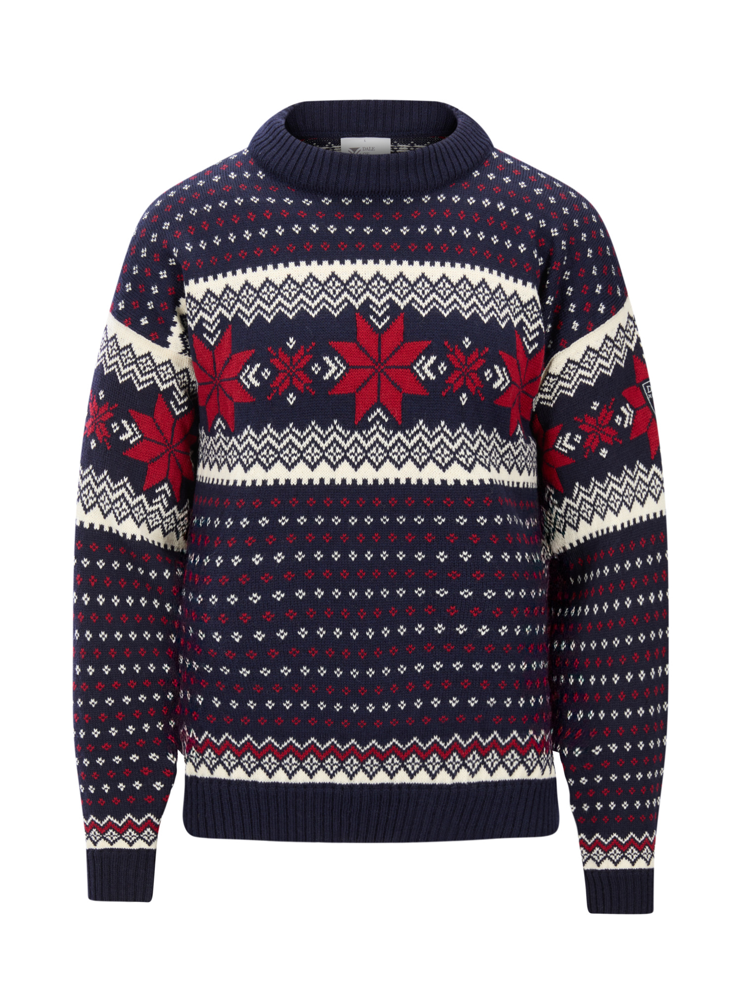 Egersund Men's Sweater Marine Offwhite