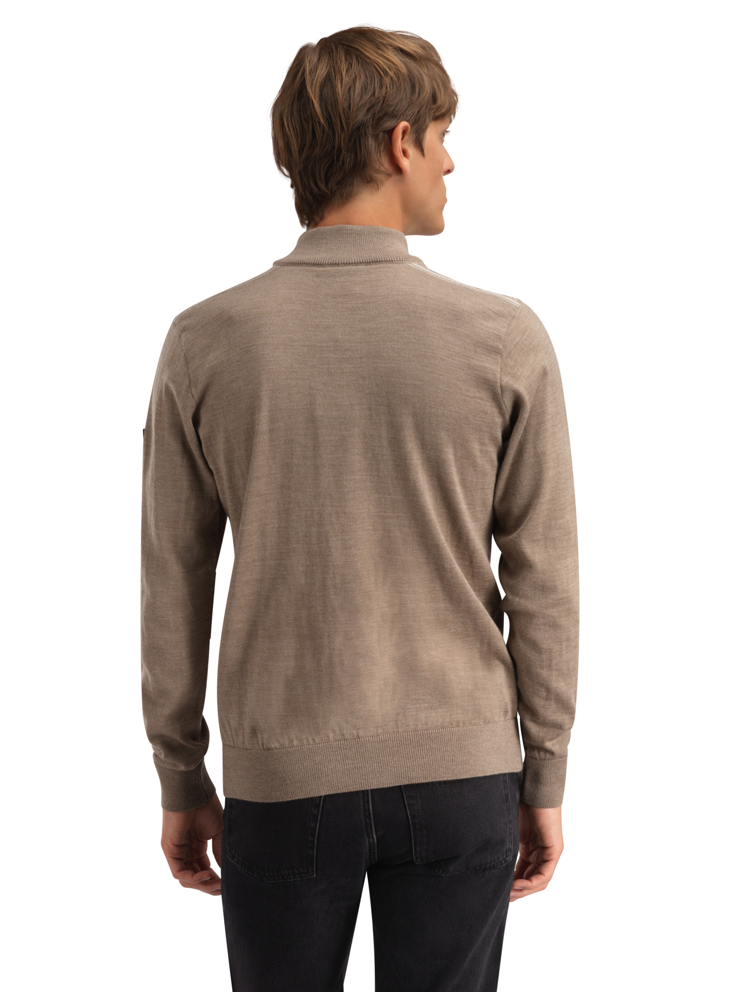 Liaset Men's Sweater Mountainstone Offwhite
